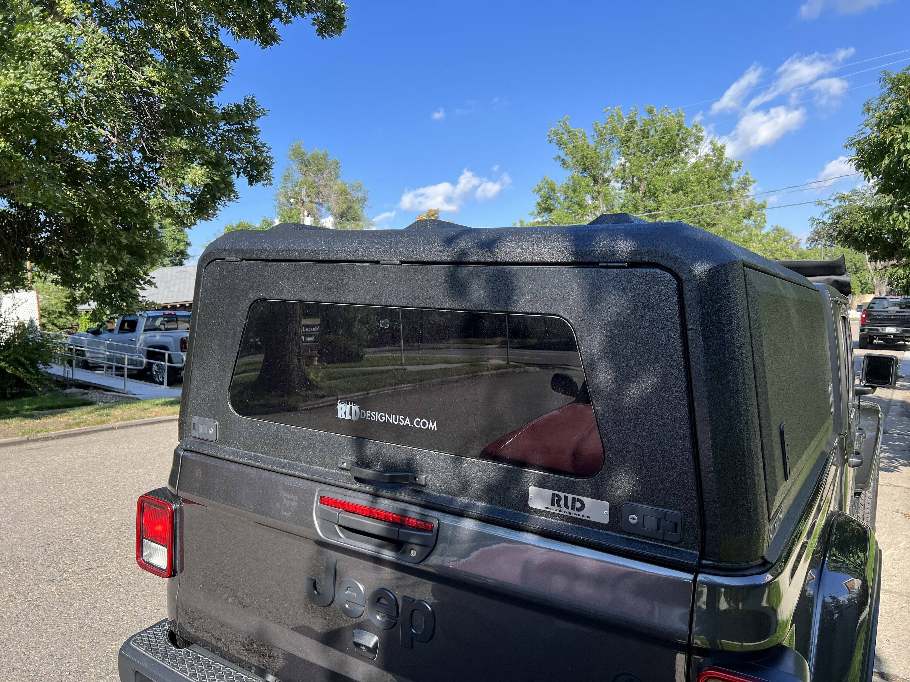 Jeep Gladiator RLD Canopy shell IMG_5444