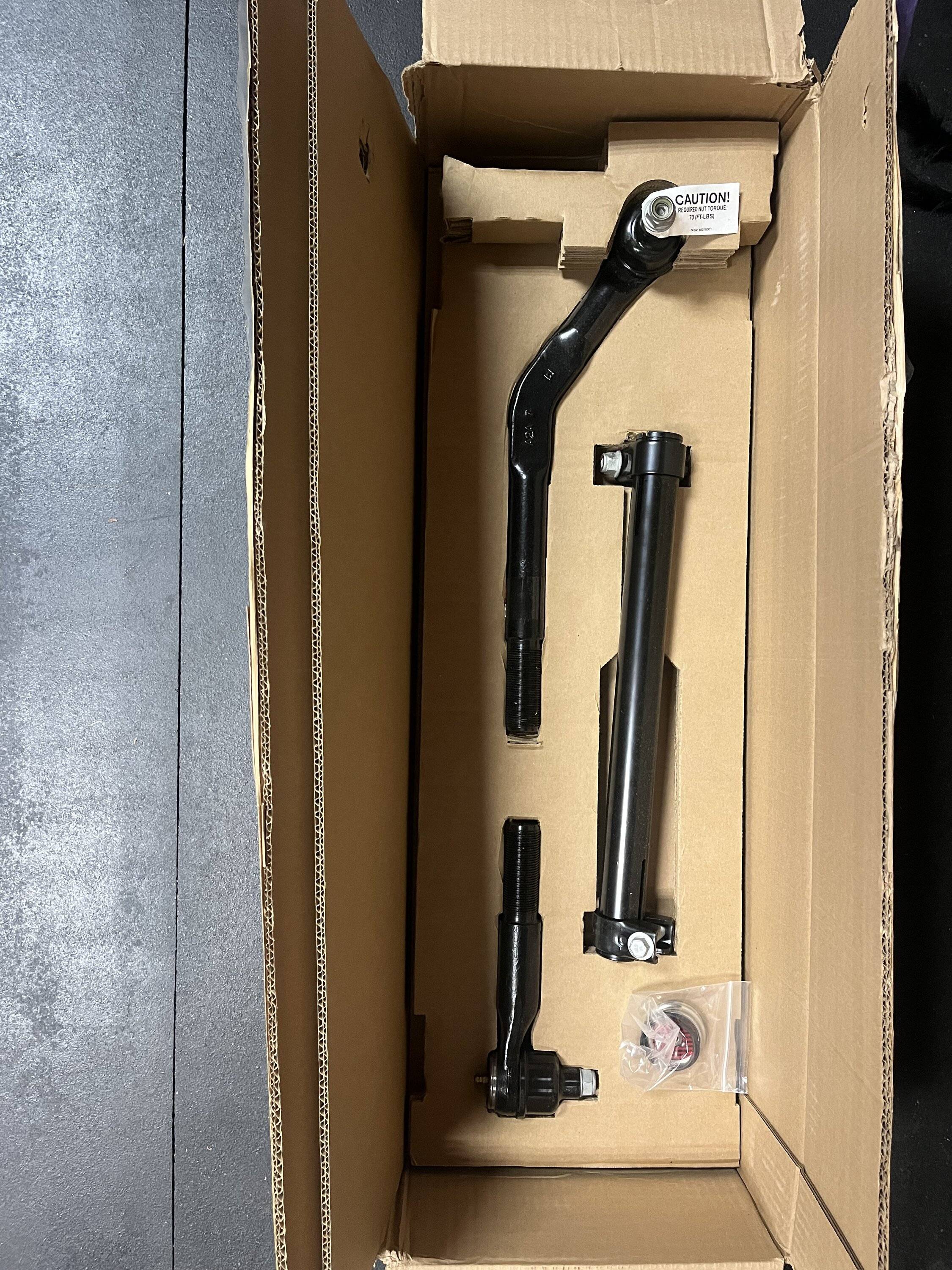 Jeep Gladiator Steer Smarts Drag Link and Steering Stabilizer  - New IMG_3312.JPG