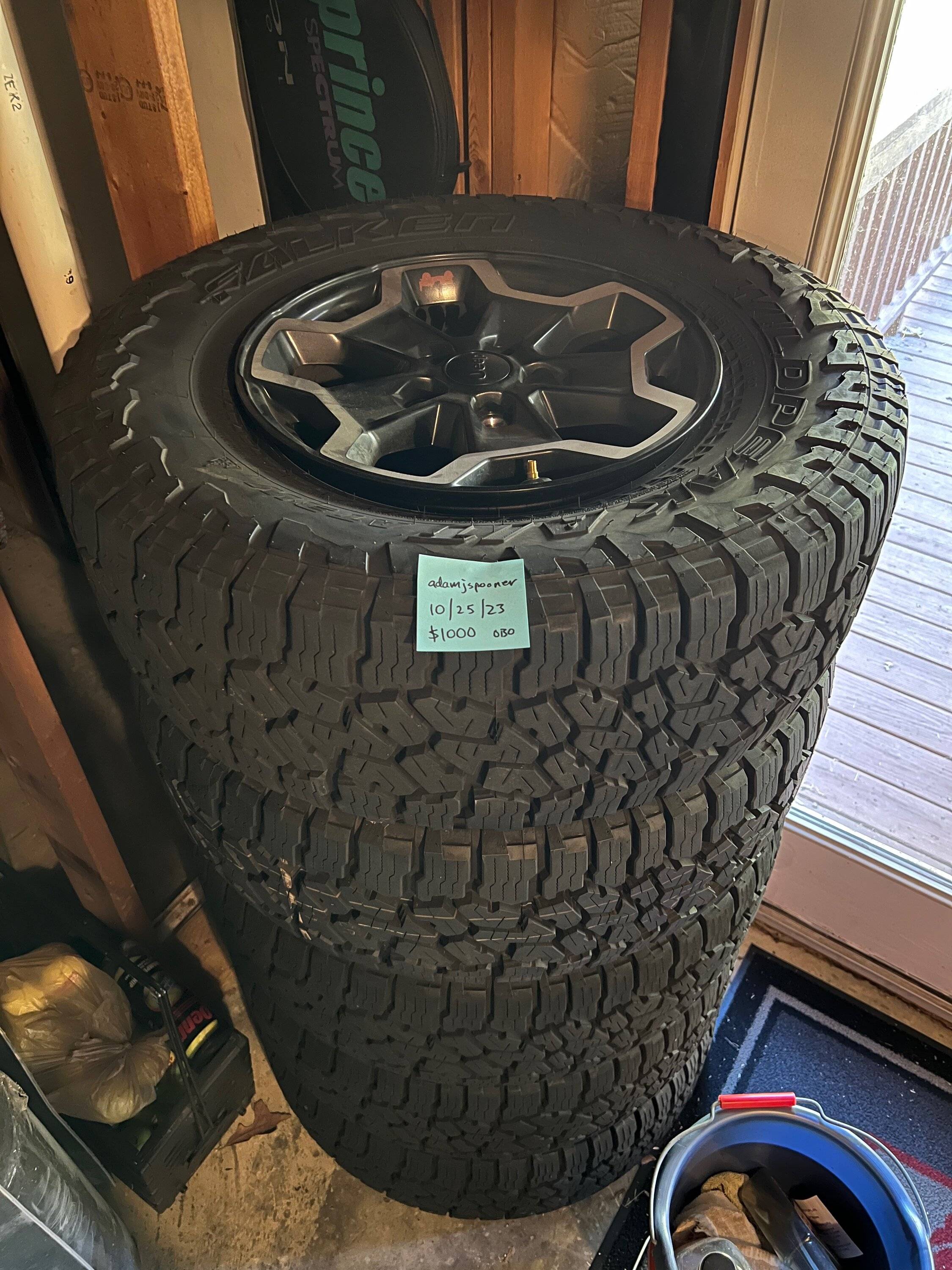 Jeep Gladiator Rubicon Wheels w/ Falken Tires IMG_2473