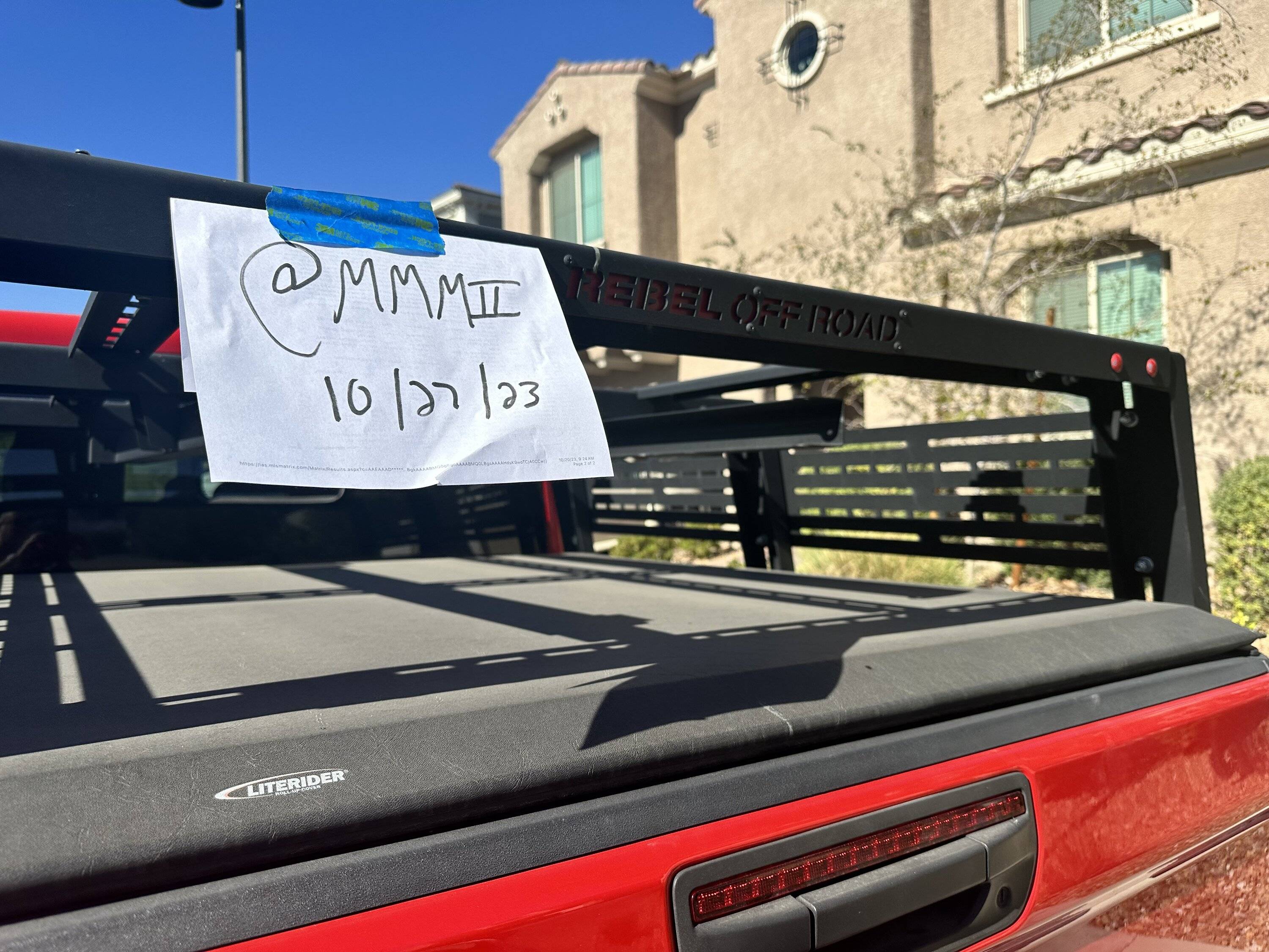 Jeep Gladiator F/S <Again> Rebel Off-Road XPLOR Half Rack+ setup <Las Vegas> IMG_0538
