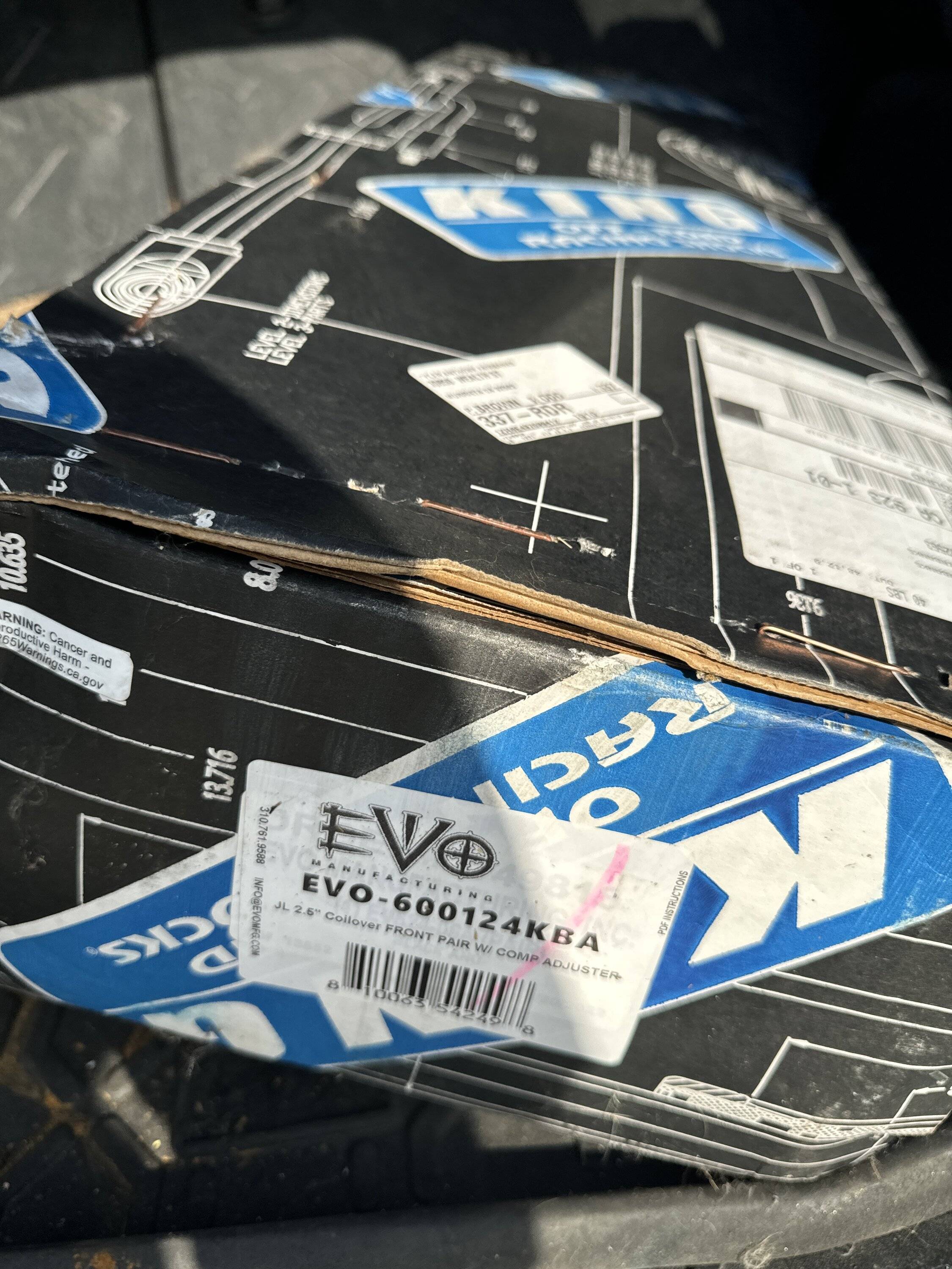 Jeep Gladiator JT EVO Coilover Kit - Front and Rear Brand new in box IMG-3525.JPG