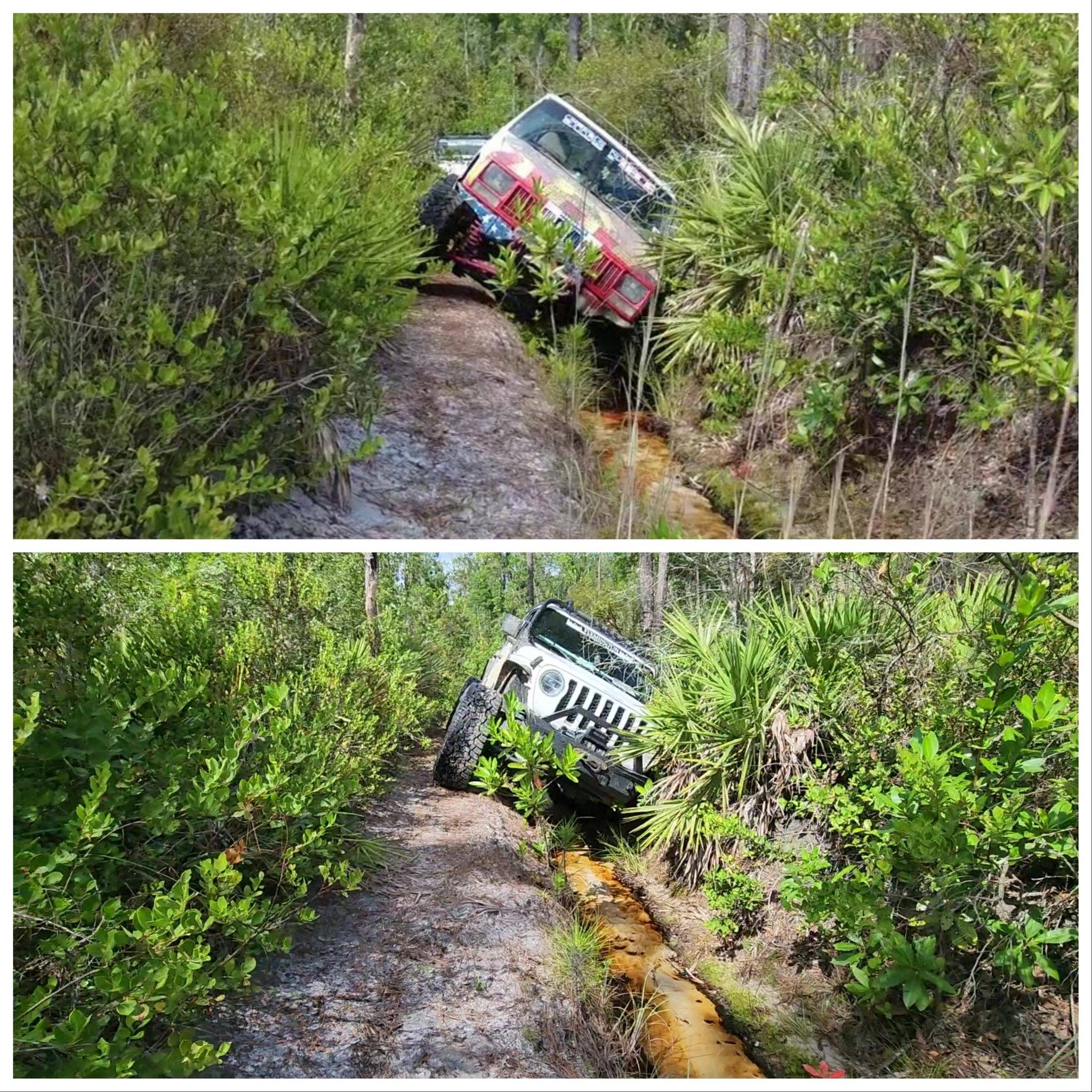 Jeep Gladiator Florida Sand trails two
