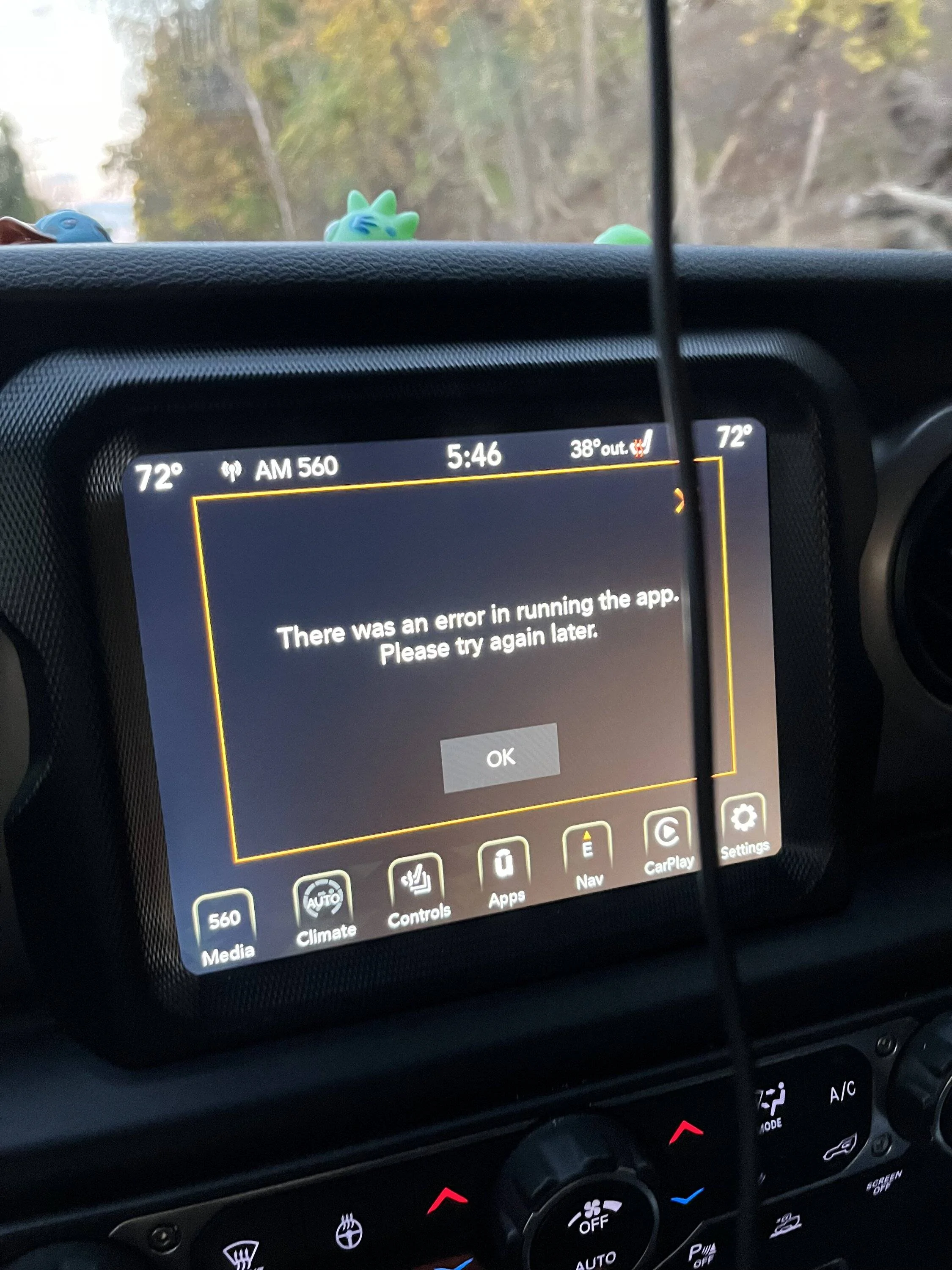Jeep Gladiator Software update in progress… IMG_1242