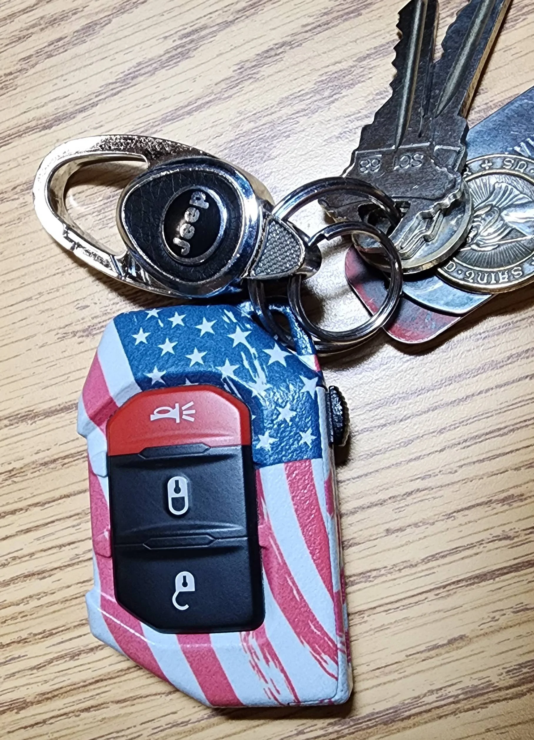 Jeep Gladiator ? ? Threedom Fob Scrapbook - Show us your "Threedom" Fob! Fo