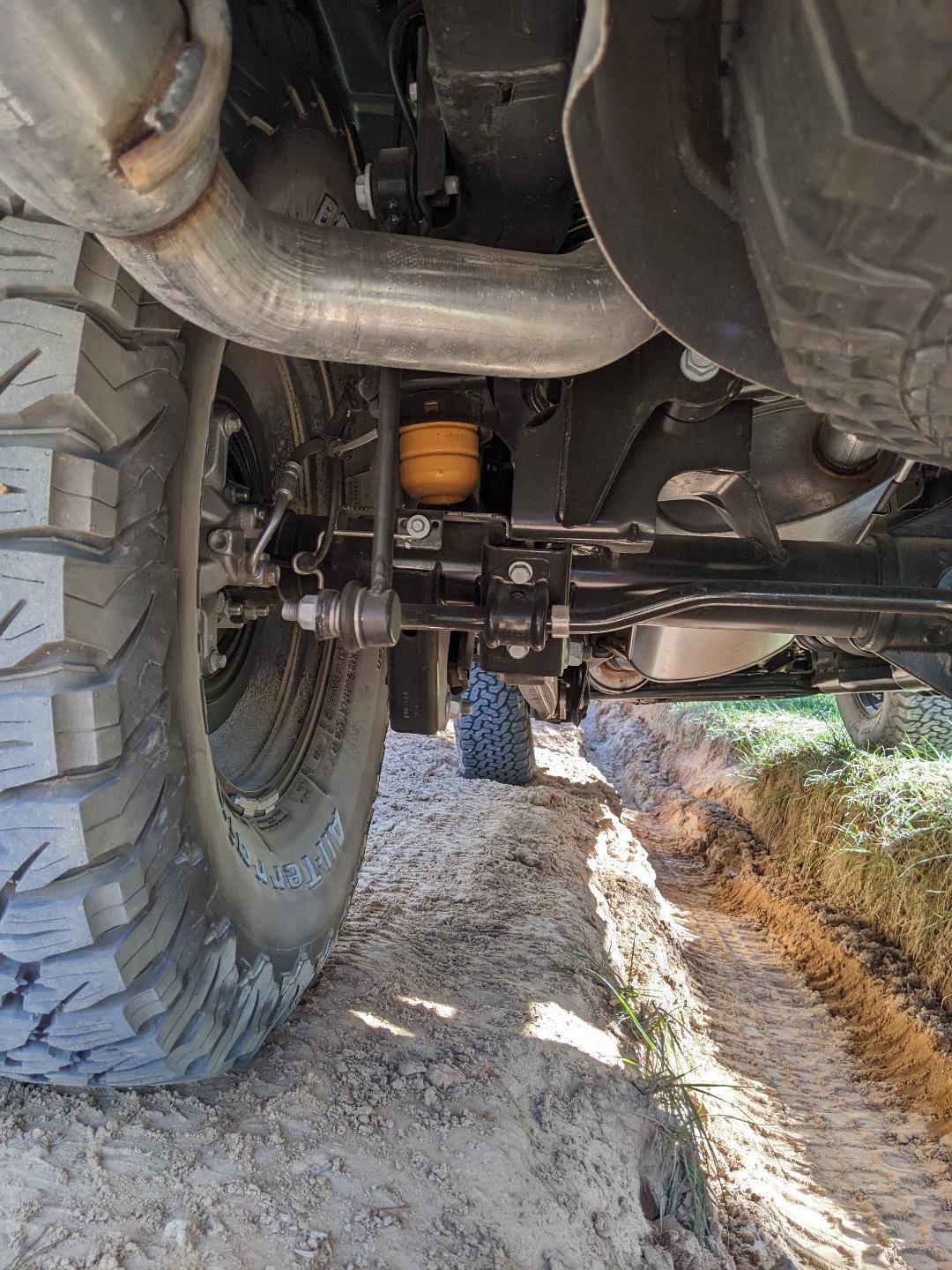 Jeep Gladiator 37x12.50x17 on stock Mojave - do they rub? 1698782787023