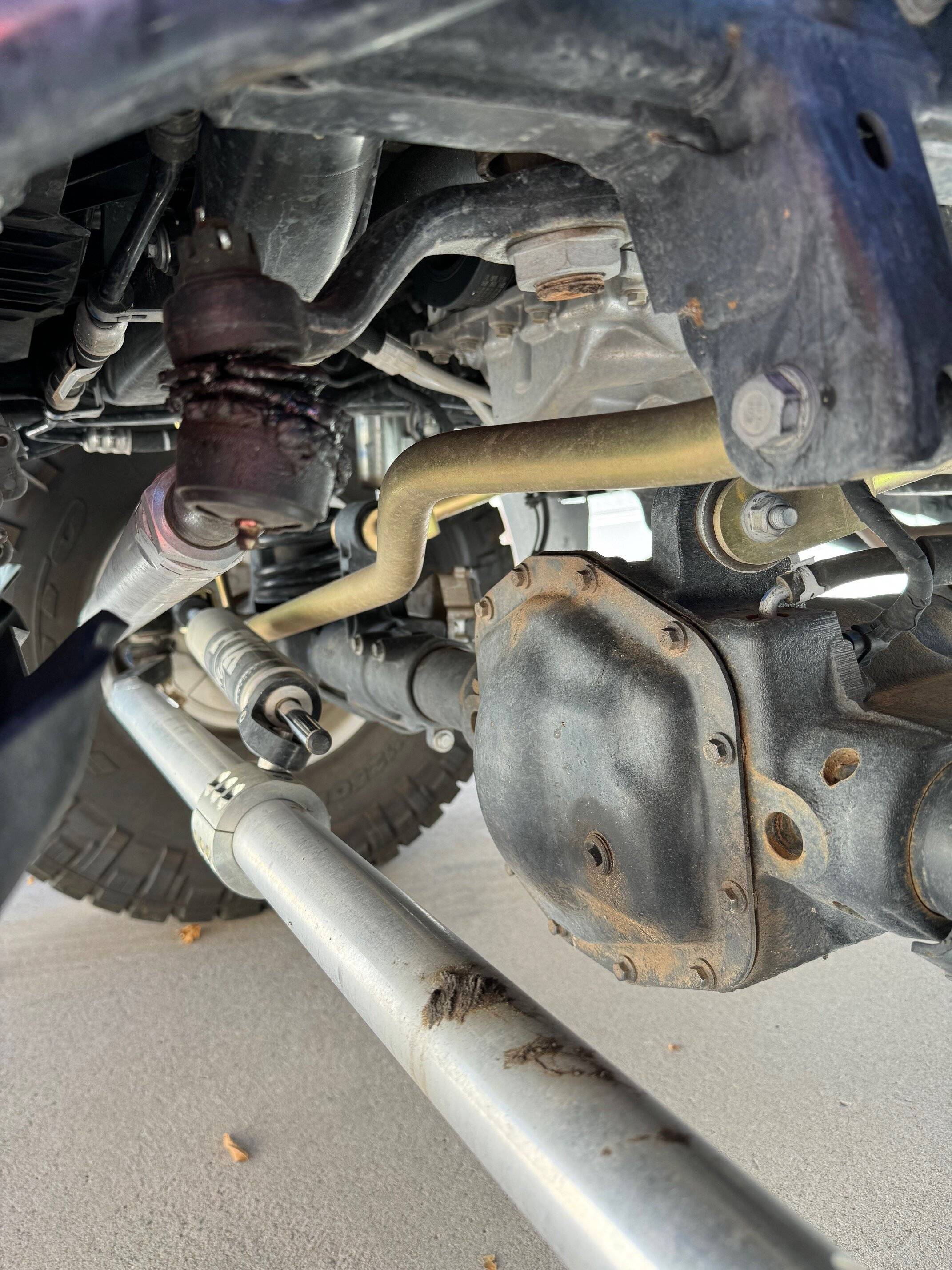 Jeep Gladiator Starting to track down a wobble/shimmy steering 2