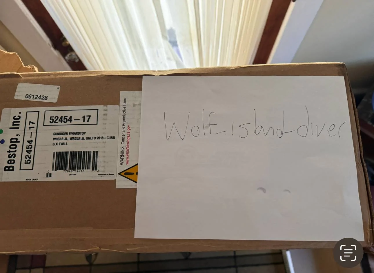 Jeep Gladiator Bestop Premium Twill Sunrider For Hardtop (NIB) - $800 IMG_2452