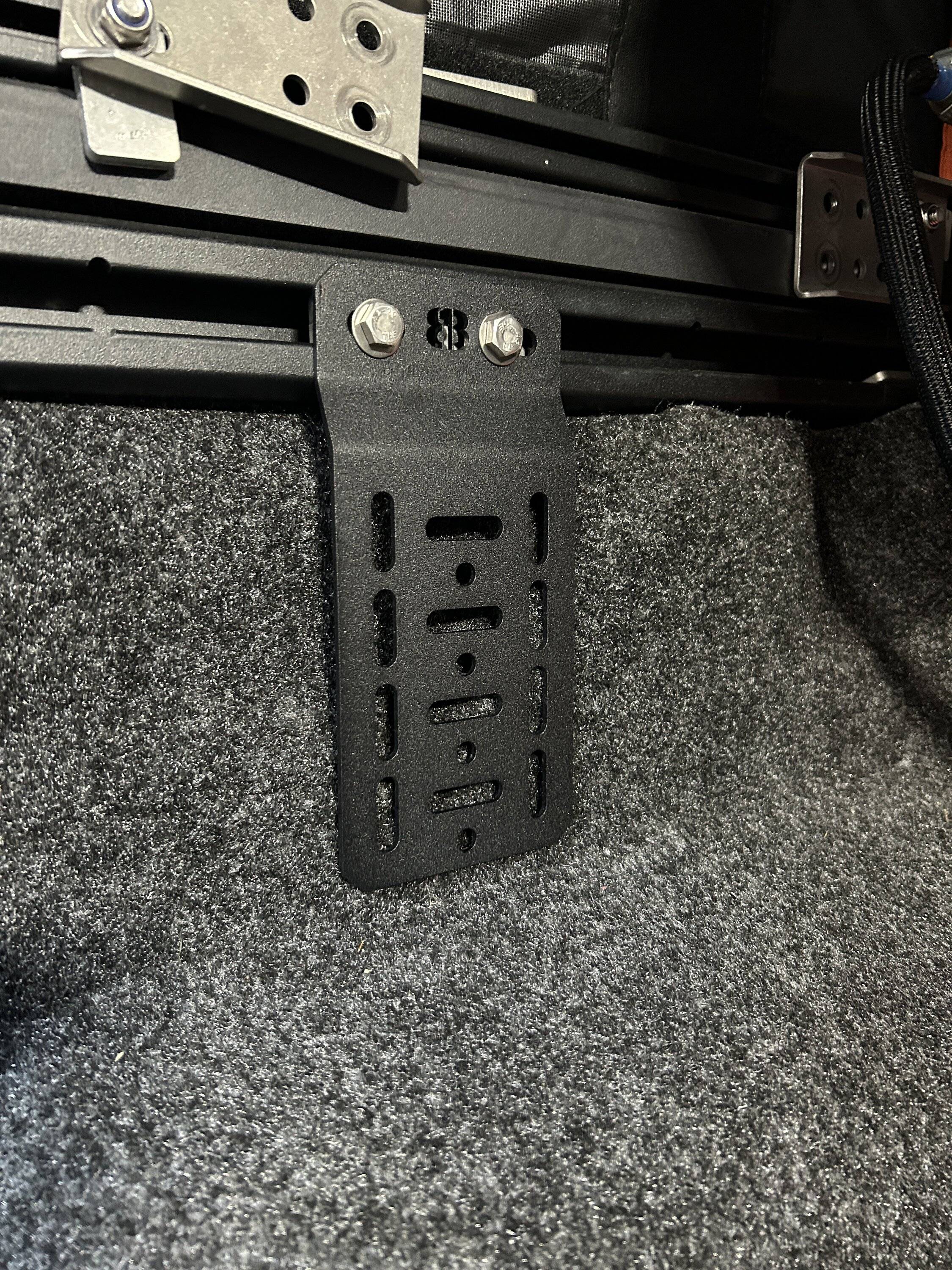 Jeep Gladiator Stainless Steel Bed Rail Accessory Mounts - 813 Fabrication & Design IMG_2914