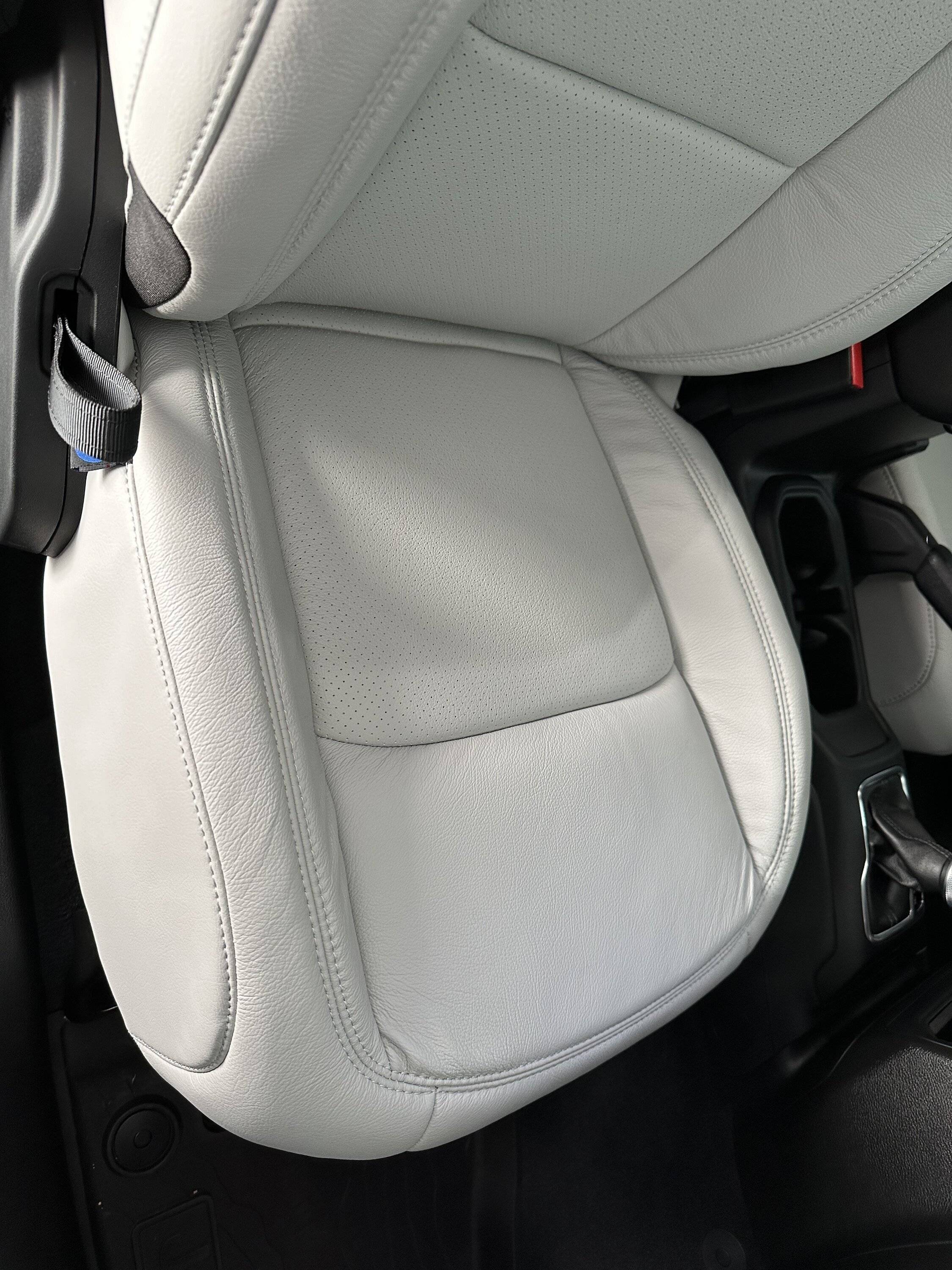 Jeep Gladiator Katzkin leather installed in my 2023 Sport S IMG_0984