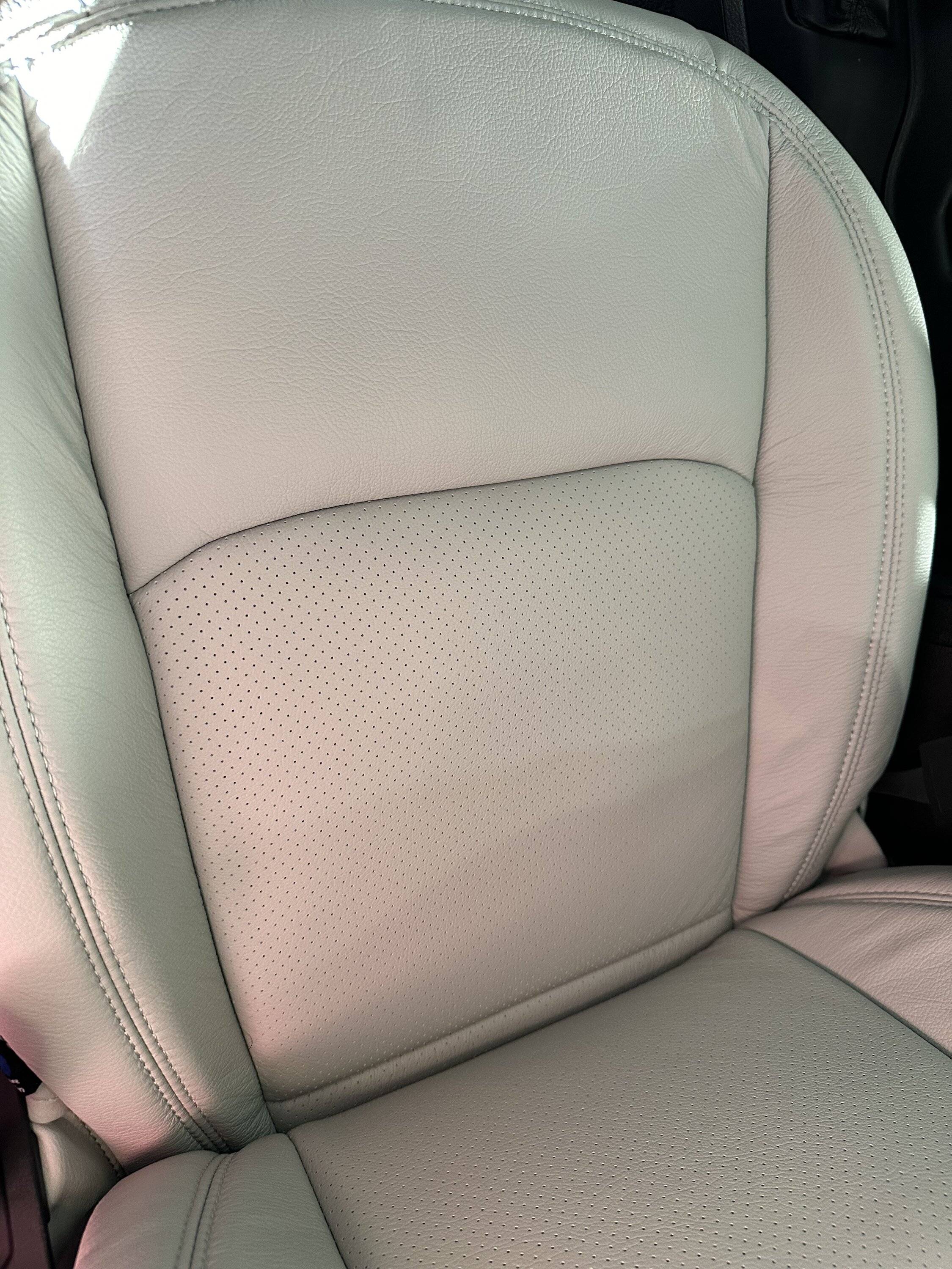 Jeep Gladiator Katzkin leather installed in my 2023 Sport S IMG_0992