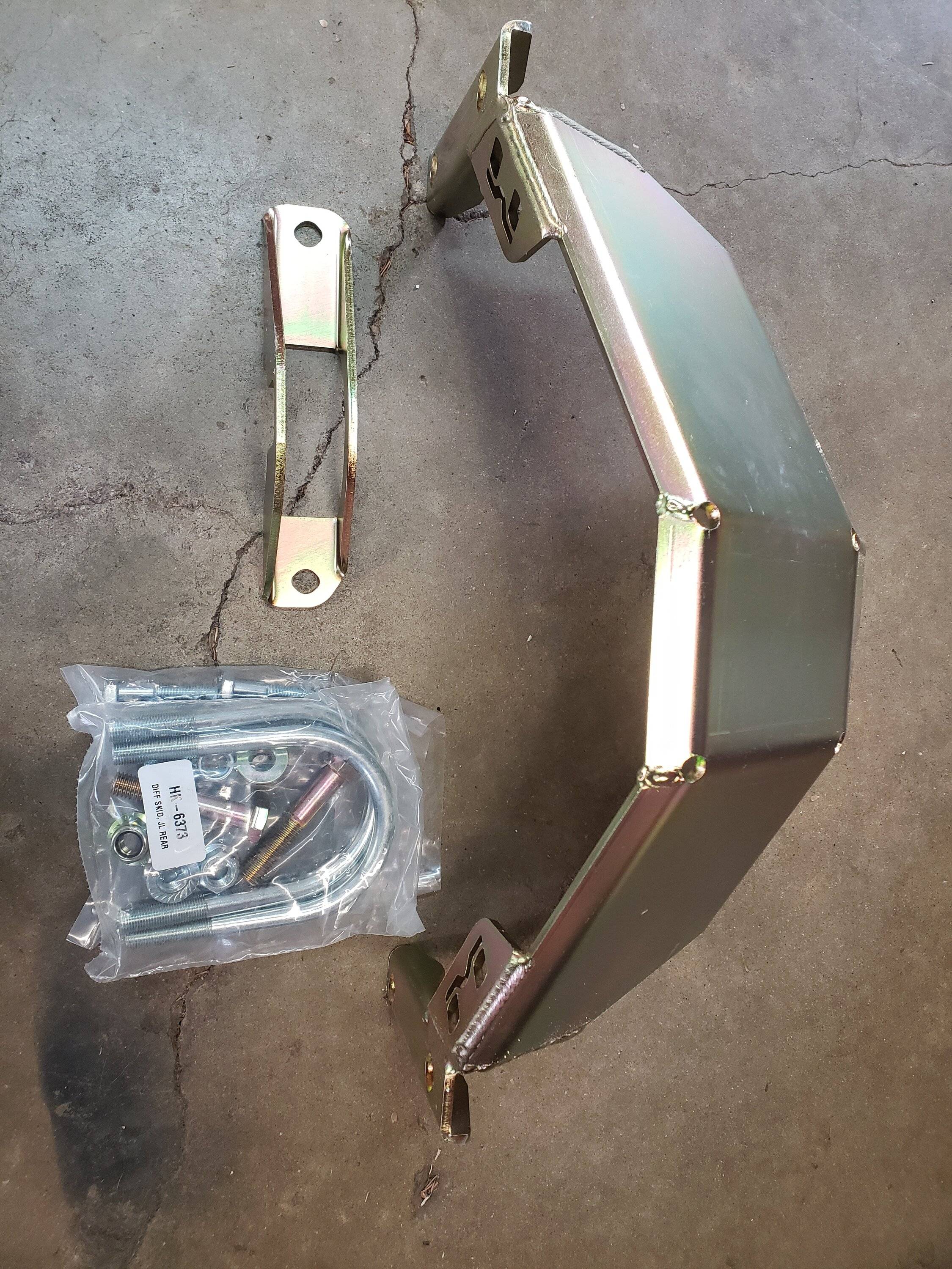 Jeep Gladiator Metalcloak JT Gladiator Rear Differential Skid Plate 20230916_151116