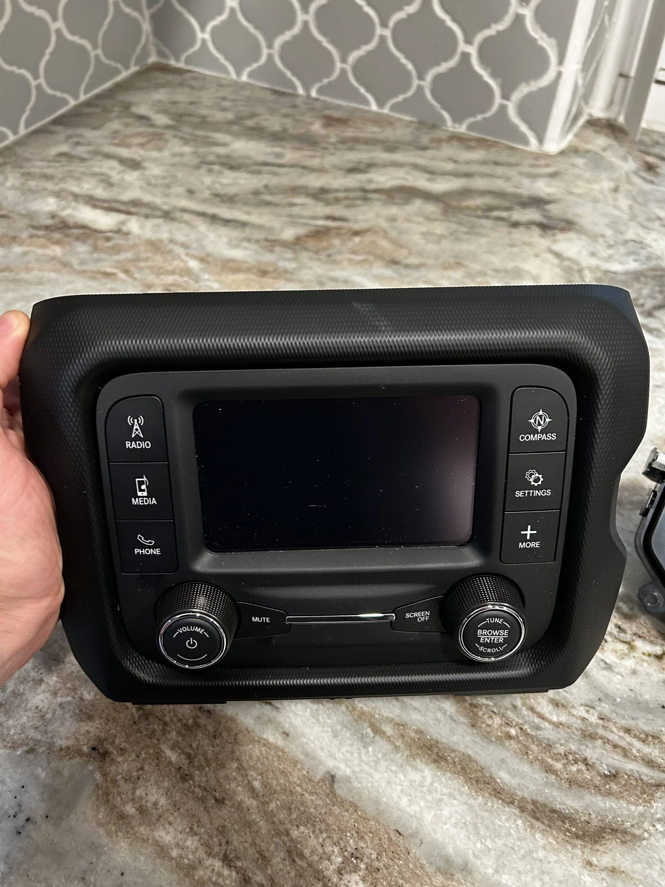 Jeep Gladiator 5” radio and AC control stack - $200 IMG_3173