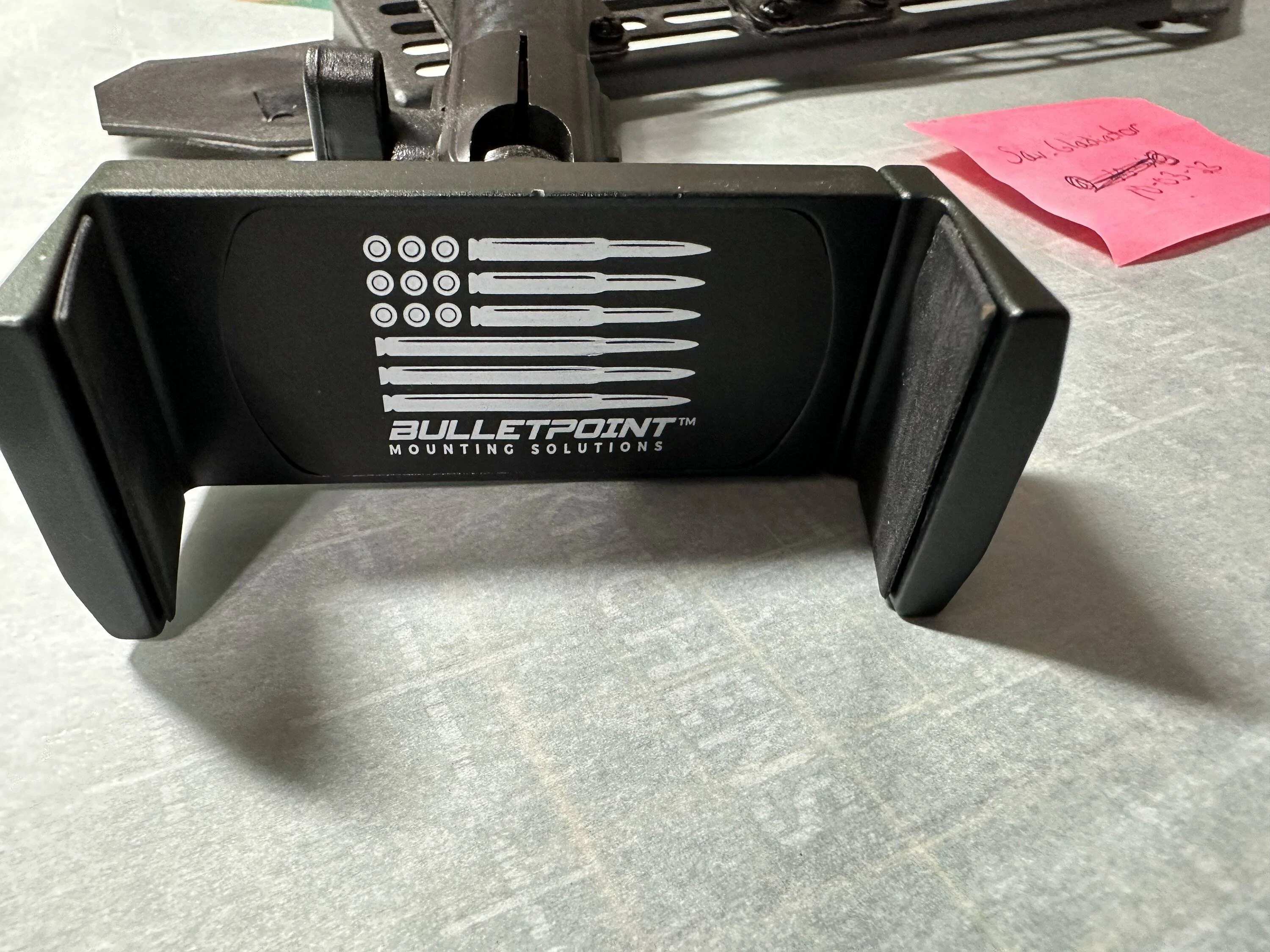 Jeep Gladiator Bullet Point Mounting Solutions phone mount for sale IMG_0619