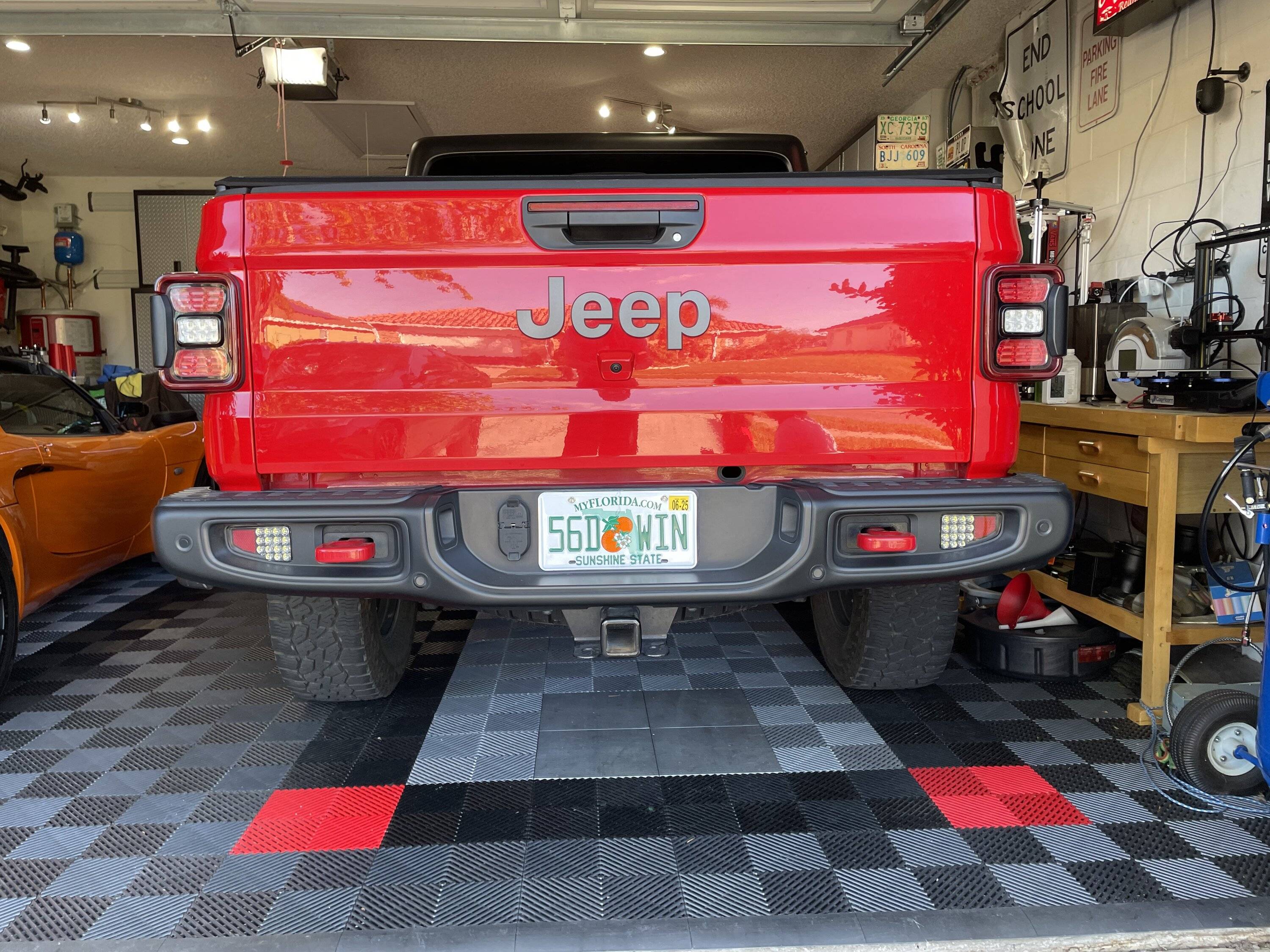 Jeep Gladiator RAVE REVIEWS ON OUR REAR BUMPER LED REVERSE LIGHTS FOR JEEP GLADIATOR JT IMG_1139