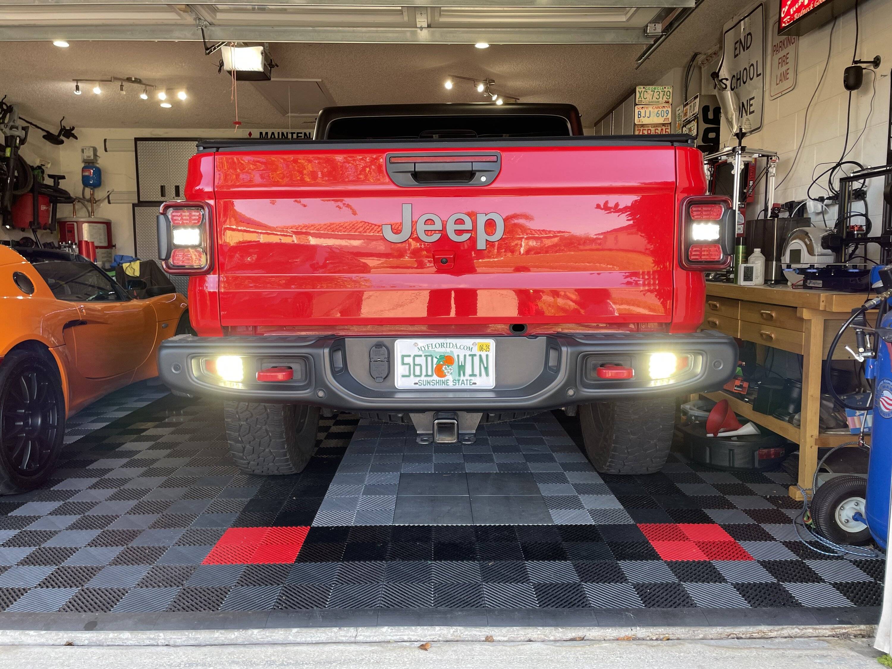 Jeep Gladiator RAVE REVIEWS ON OUR REAR BUMPER LED REVERSE LIGHTS FOR JEEP GLADIATOR JT IMG_1141