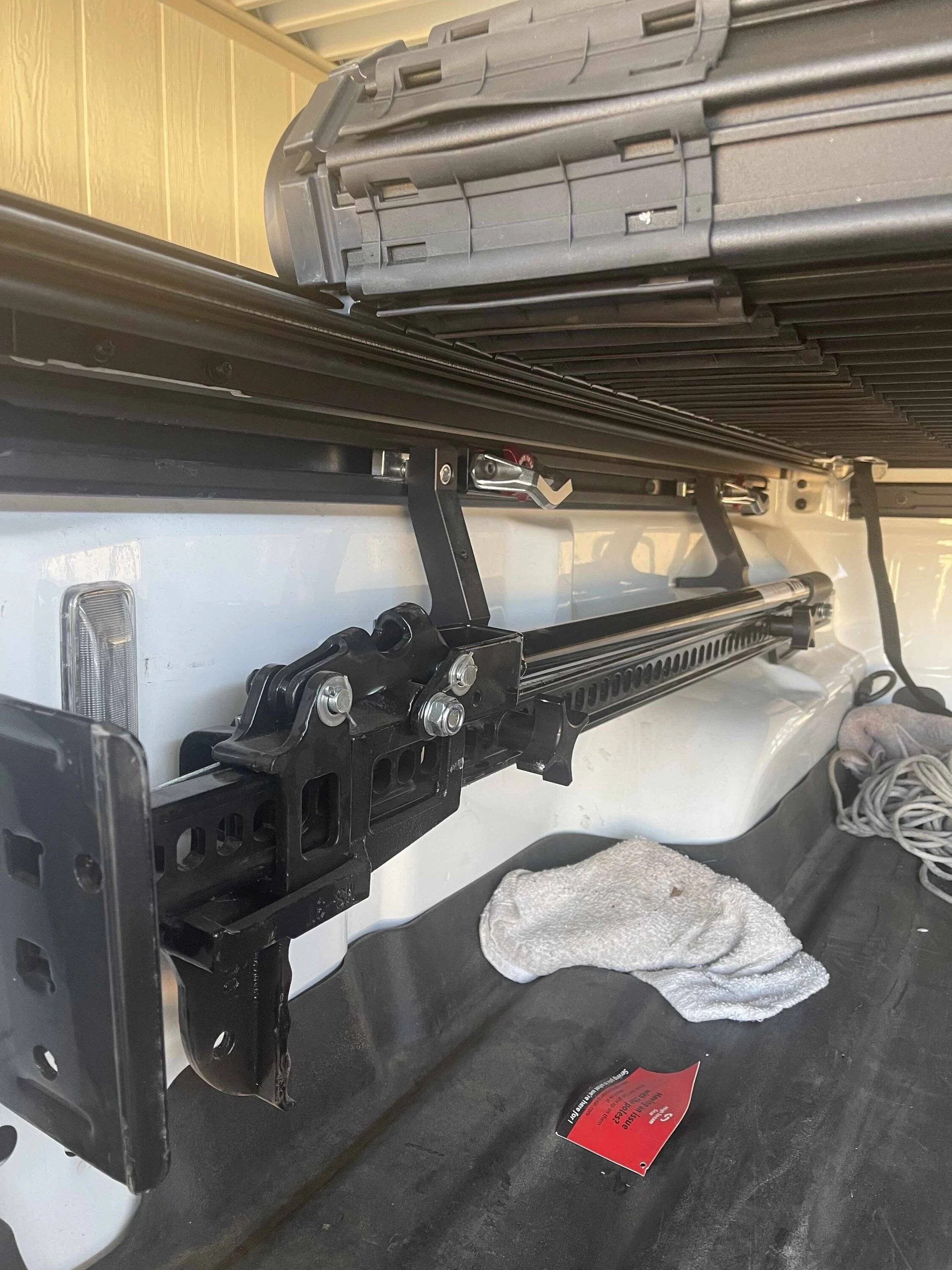 Jeep Gladiator Best Tonneau Cover rail system
