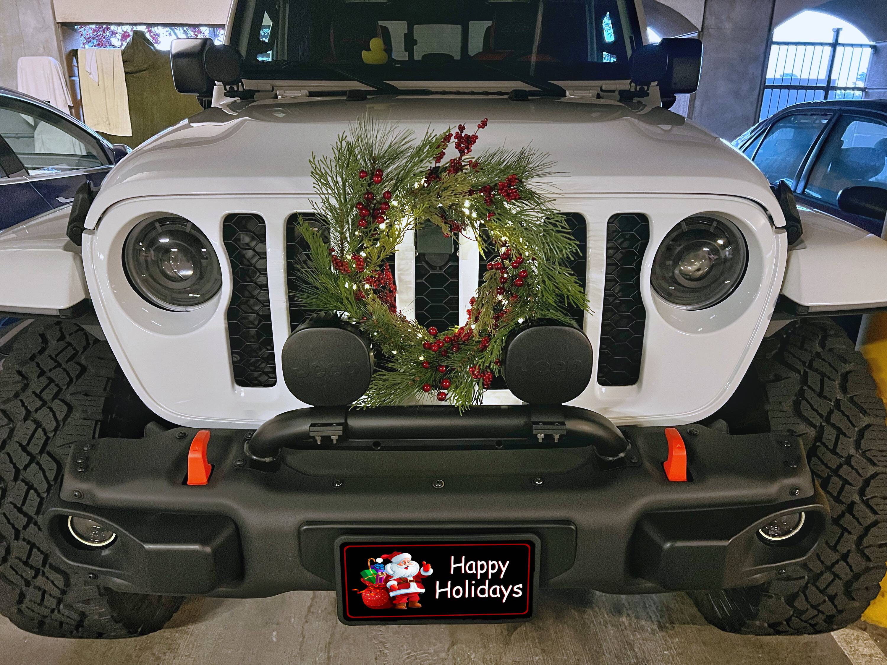 Jeep Gladiator Surprised I lasted this long before decorating my jeep. IMG_5614