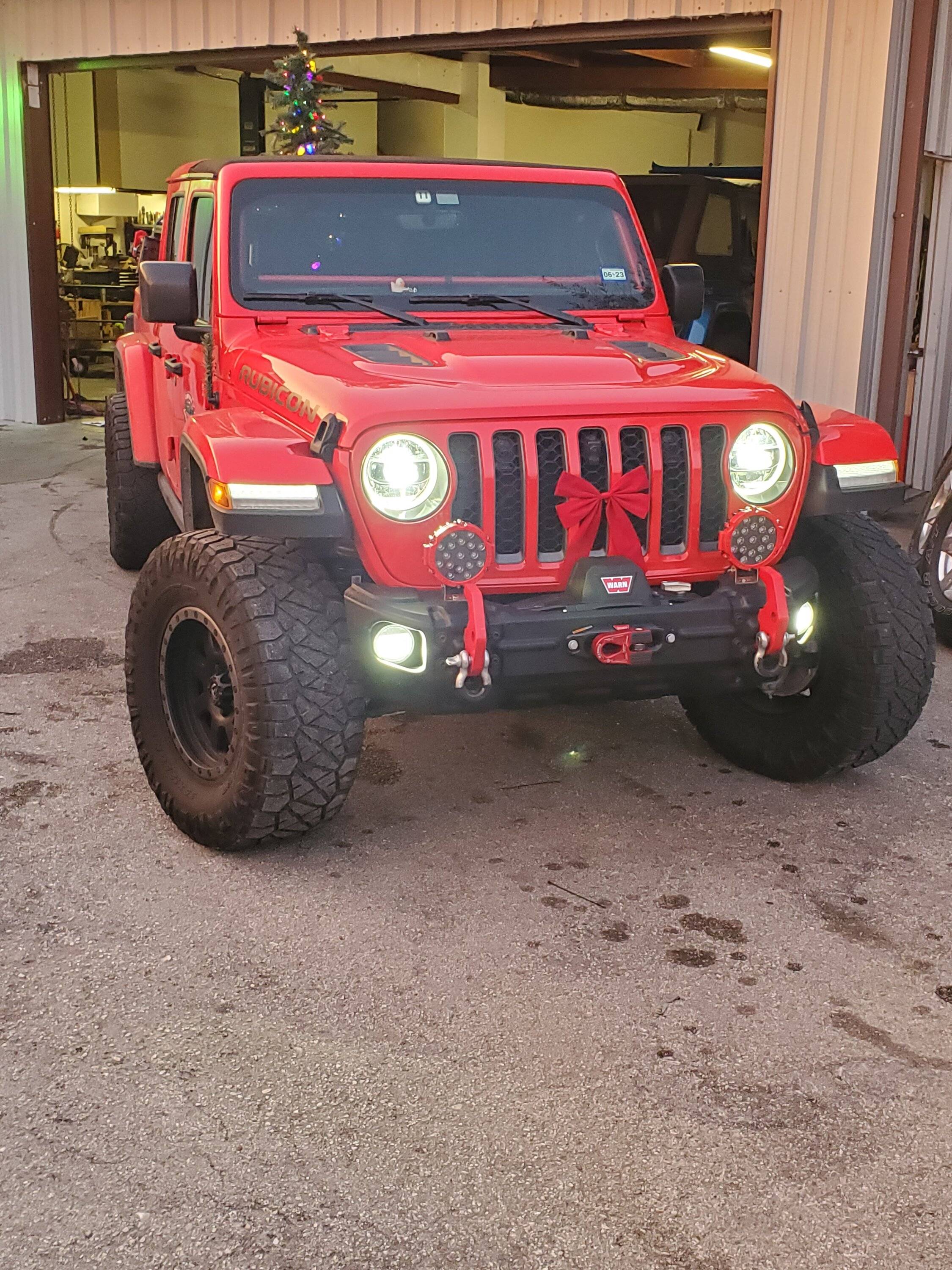 Jeep Gladiator Surprised I lasted this long before decorating my jeep. 20211202_172459