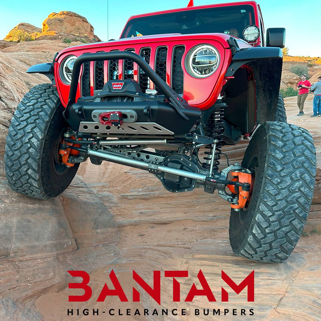 Jeep Gladiator New Product  Release  Artec's  Front and Rear Bantam Series Bumpers are here to turn heads and tackle trails. social2