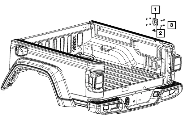 Jeep Gladiator 115V Plug Install in the JT's Bed? 1699461698220