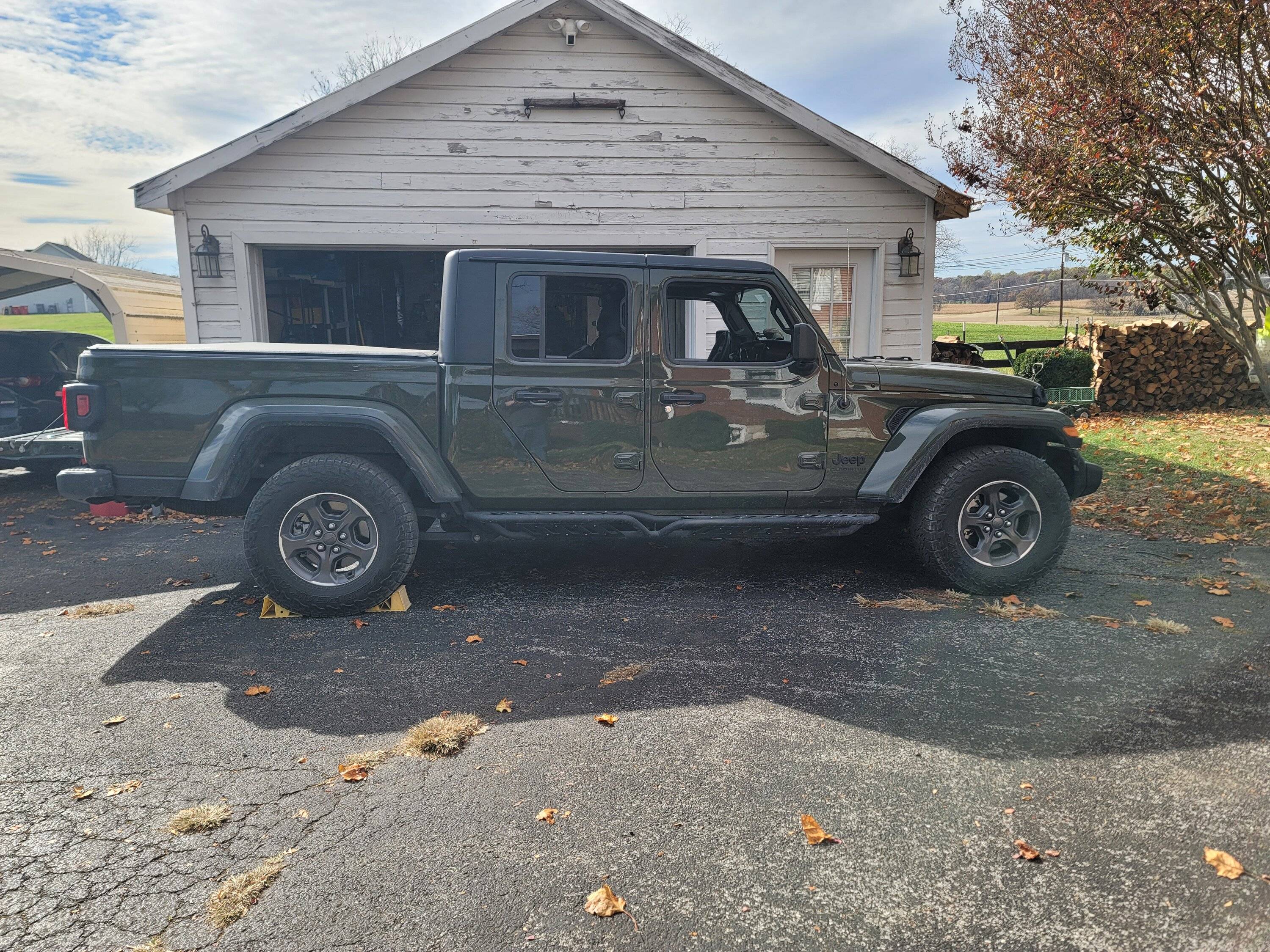 Jeep Gladiator Rubi take offs and spacer lift lessons learned 20231104_141712