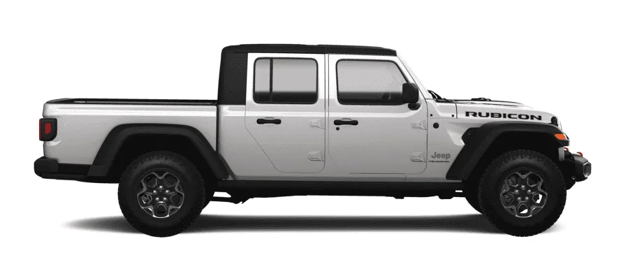 Jeep Gladiator White Canvas gladiator