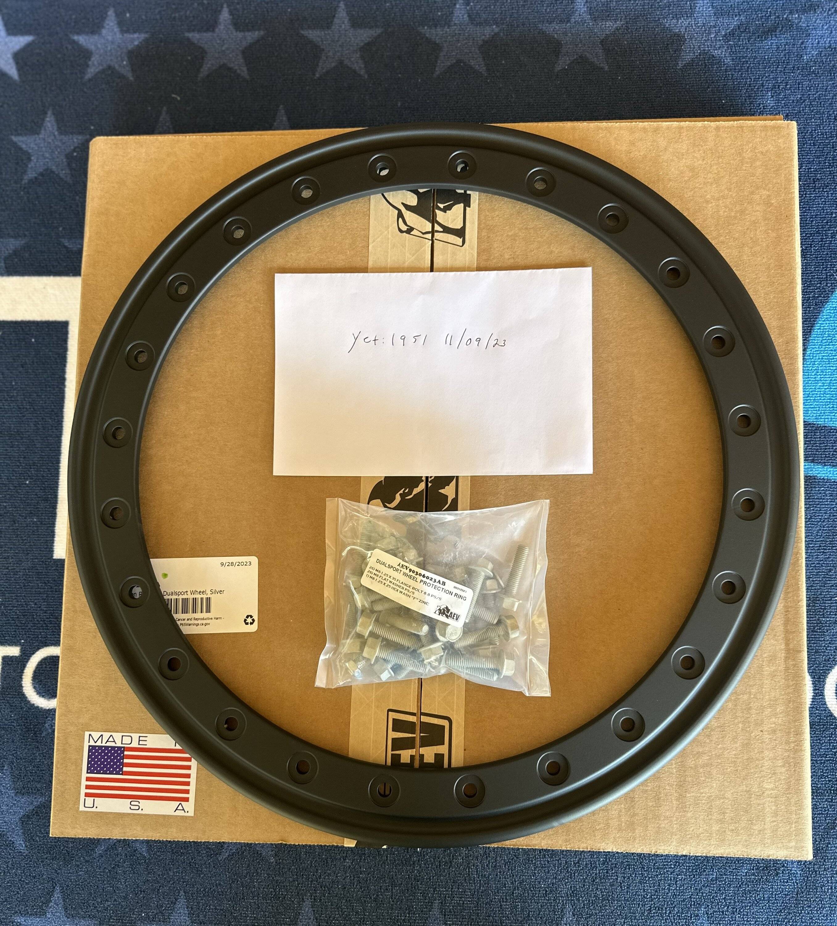 Jeep Gladiator AEV Borah DualSport Protection Ring NEW In Box Satin Shadow Black 20402127AA $600 OBO IMG_7747
