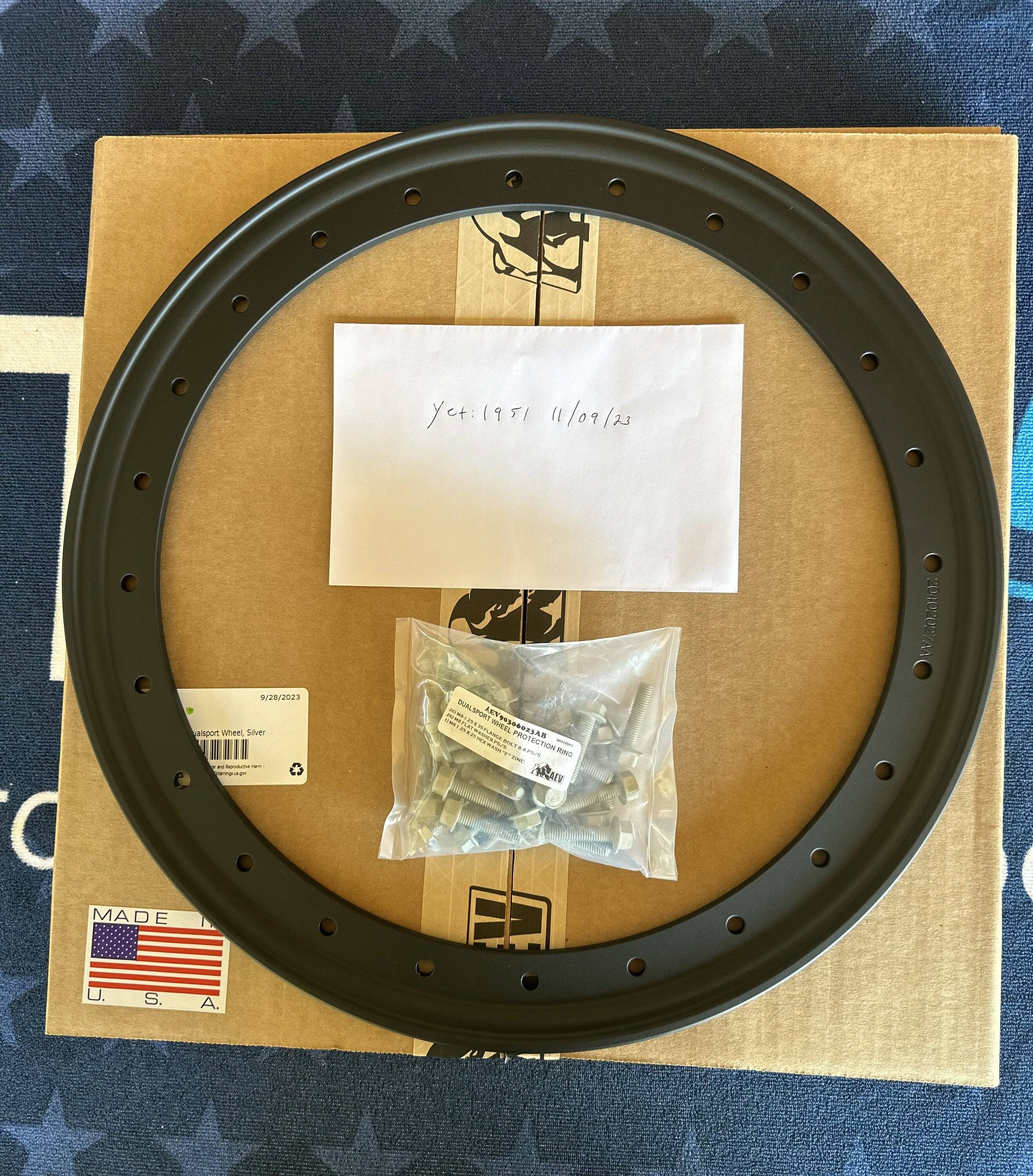 Jeep Gladiator AEV Borah DualSport Protection Ring NEW In Box Satin Shadow Black 20402127AA $600 OBO IMG_7748