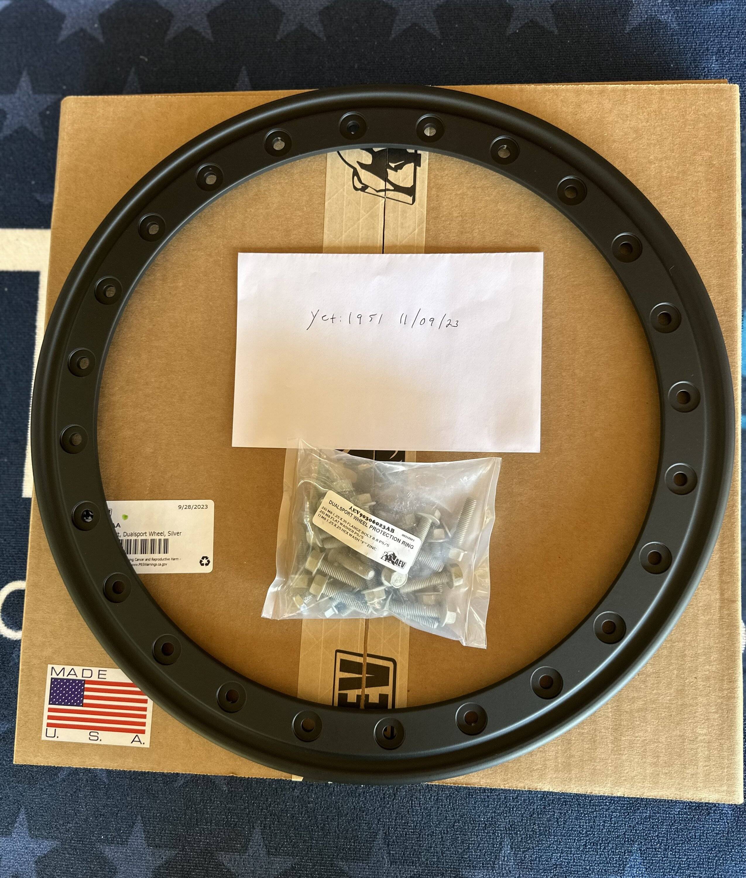 Jeep Gladiator AEV Borah DualSport Protection Ring NEW In Box Satin Shadow Black 20402127AA $600 OBO IMG_7750
