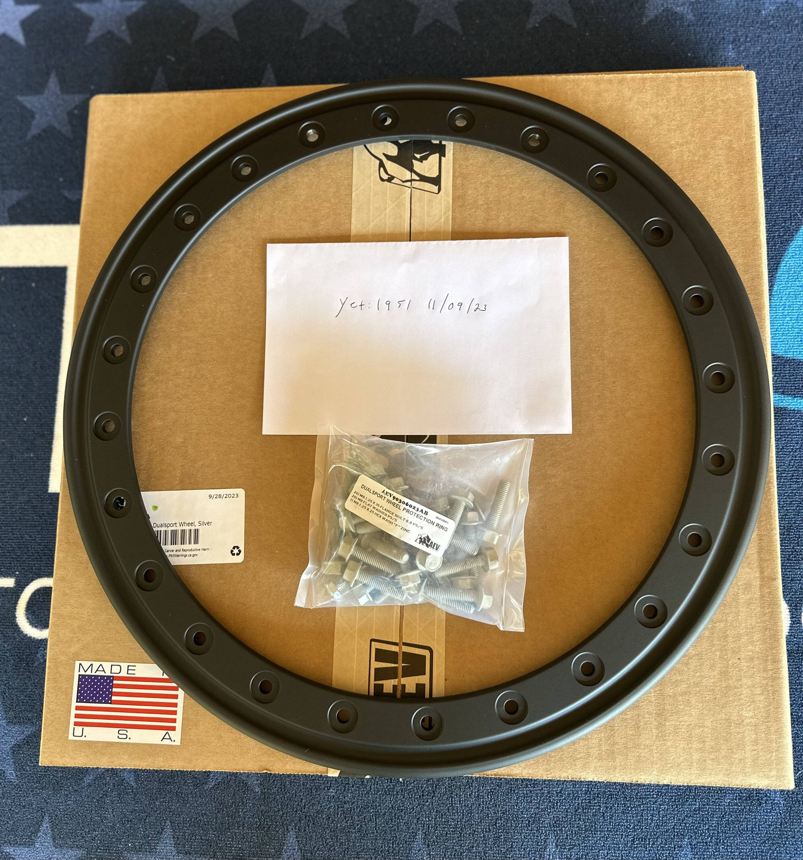Jeep Gladiator AEV Borah DualSport Protection Ring NEW In Box Satin Shadow Black 20402127AA $600 OBO IMG_7751