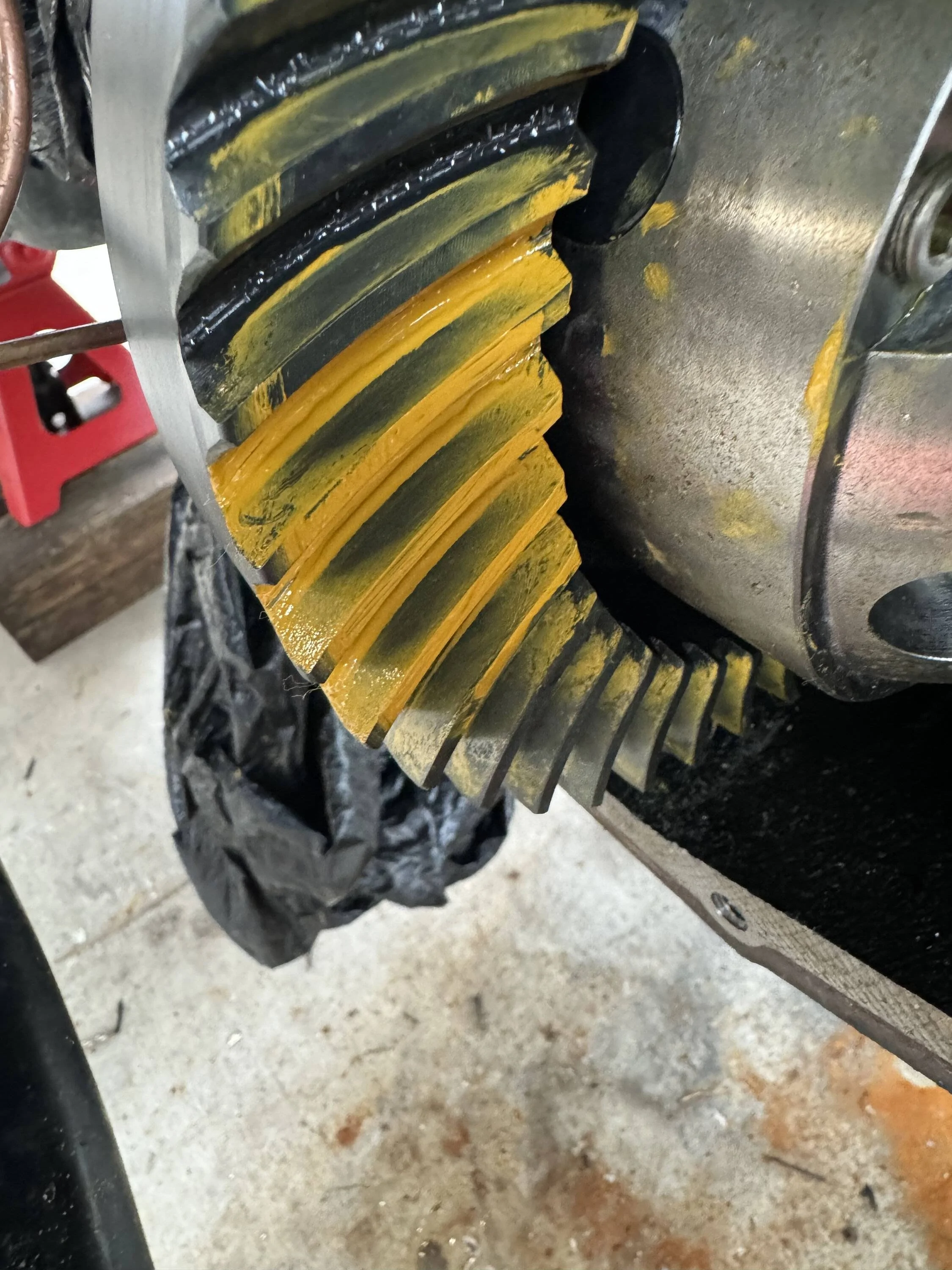 Jeep Gladiator Gear pattern check IMG_6748
