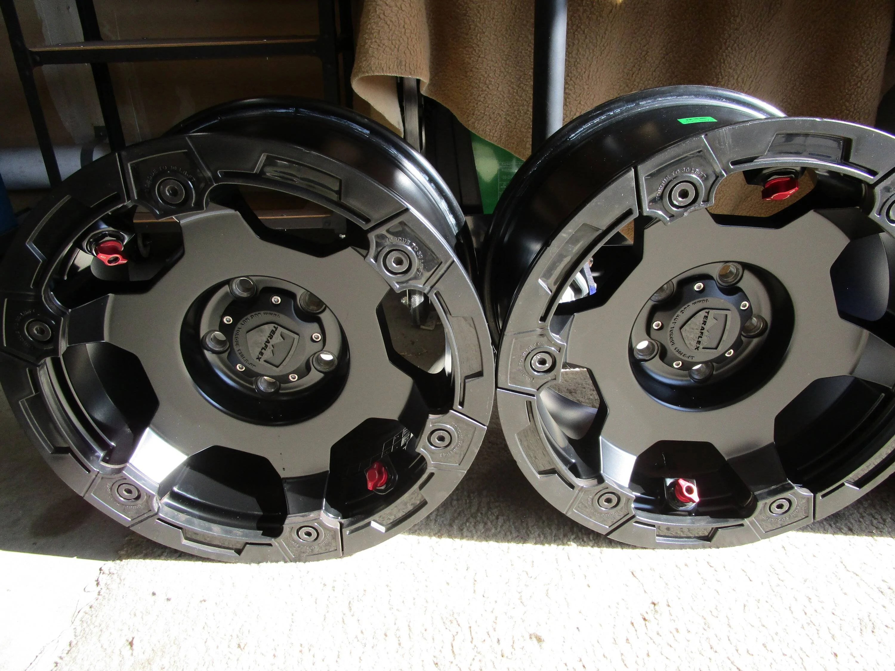 Jeep Gladiator TERAFLEX NOMAD WHEELS SET OF 5 JEEP IMG_1884