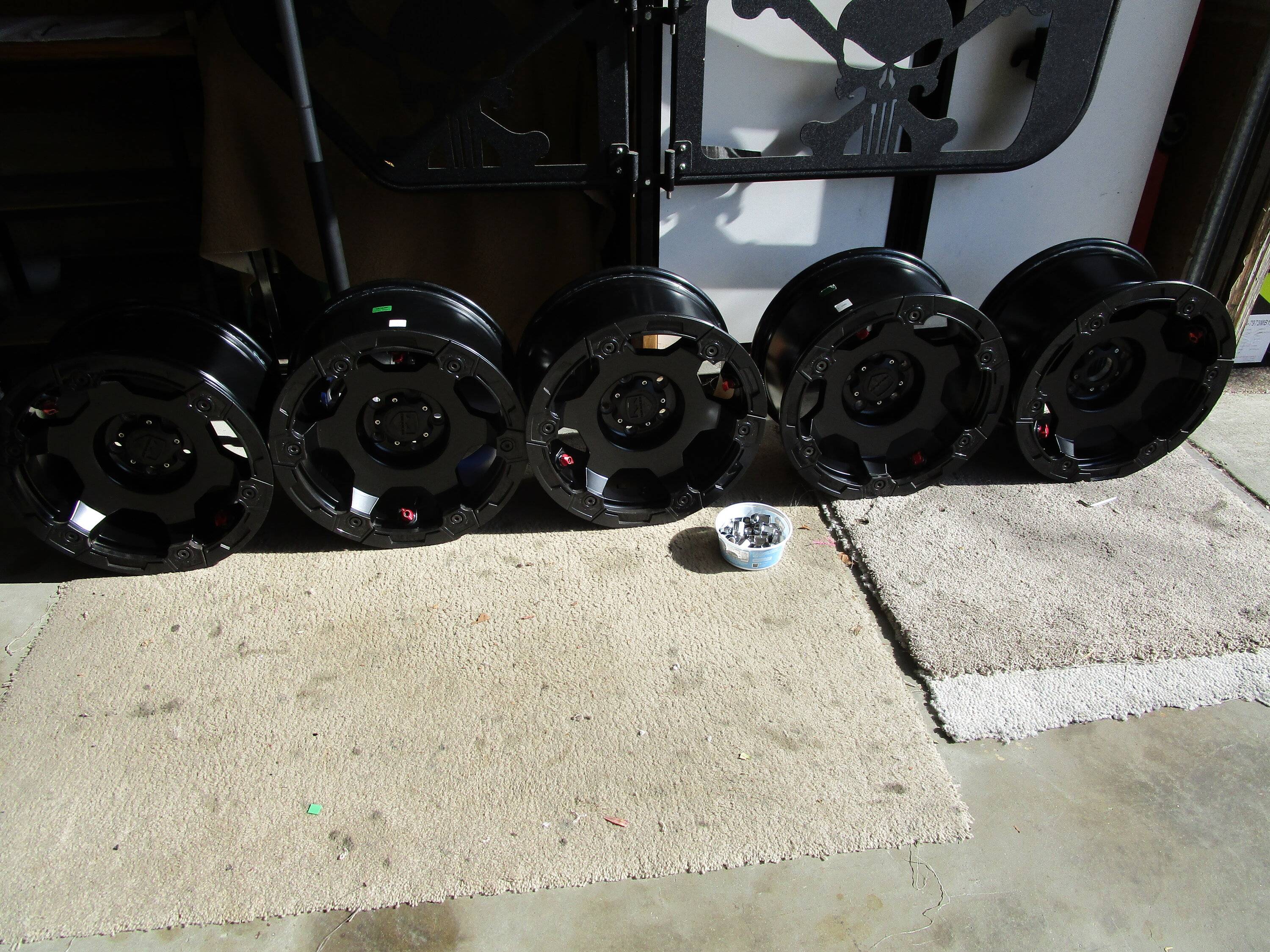 Jeep Gladiator TERAFLEX NOMAD WHEELS SET OF 5 JEEP IMG_1881.JPG