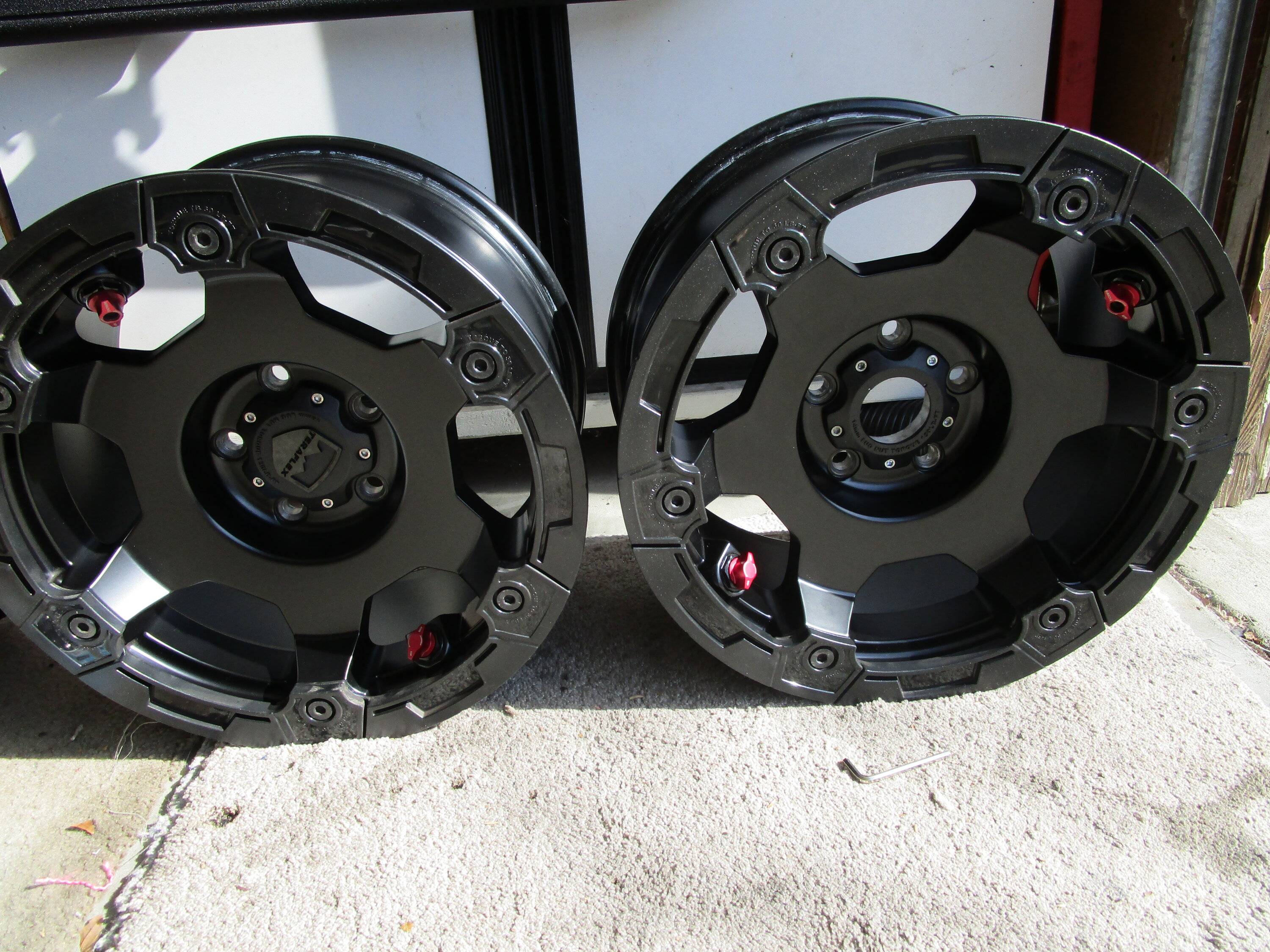 Jeep Gladiator TERAFLEX NOMAD WHEELS SET OF 5 JEEP IMG_1882.JPG