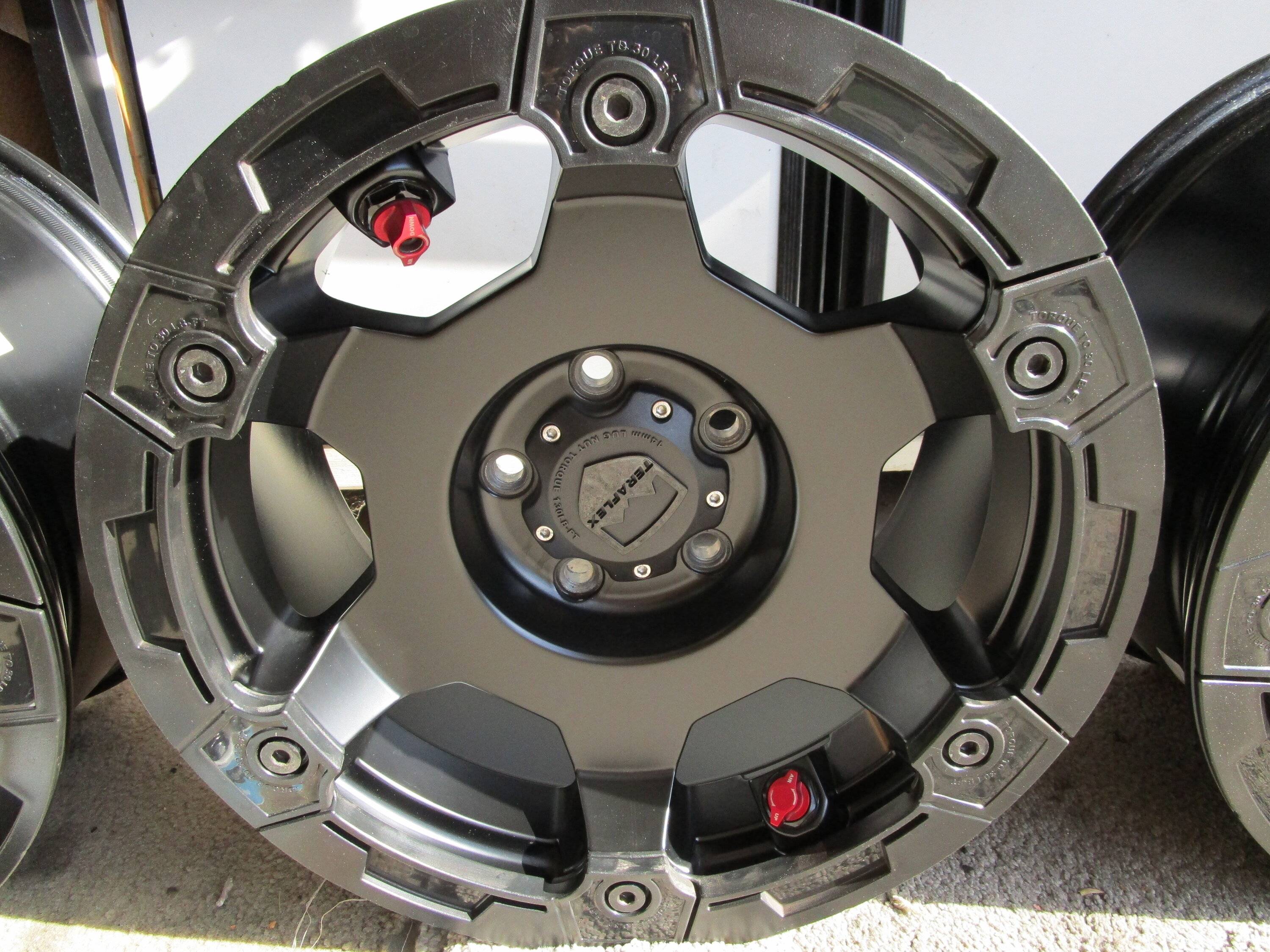 Jeep Gladiator TERAFLEX NOMAD WHEELS SET OF 5 JEEP IMG_1888.JPG