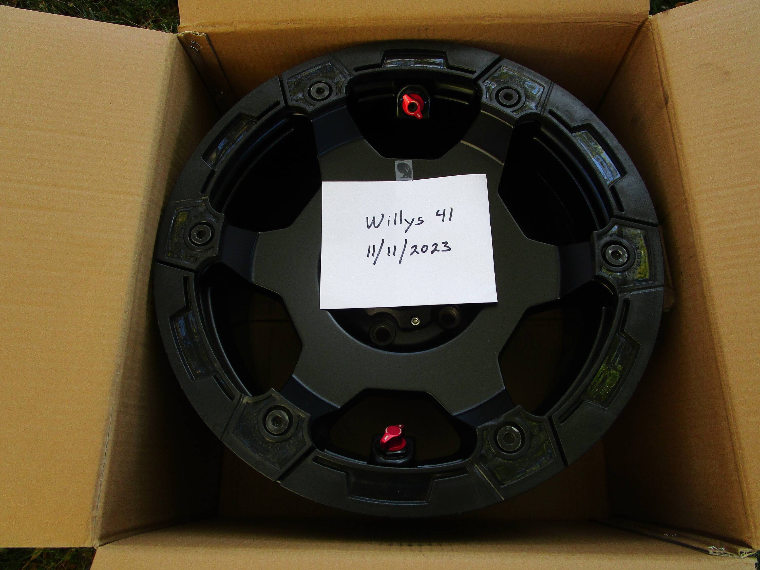 Jeep Gladiator TERAFLEX NOMAD WHEELS SET OF 5 JEEP IMG_1894.JPG