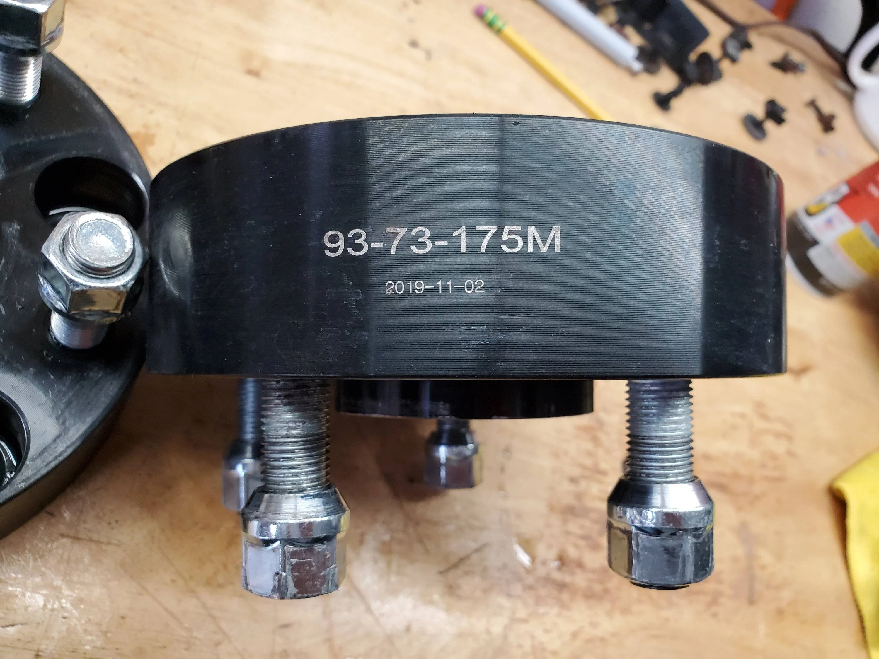 Jeep Gladiator G2 Wheel Spacers - hub centric Size 93-73-175M - $125.00 20231111_111836