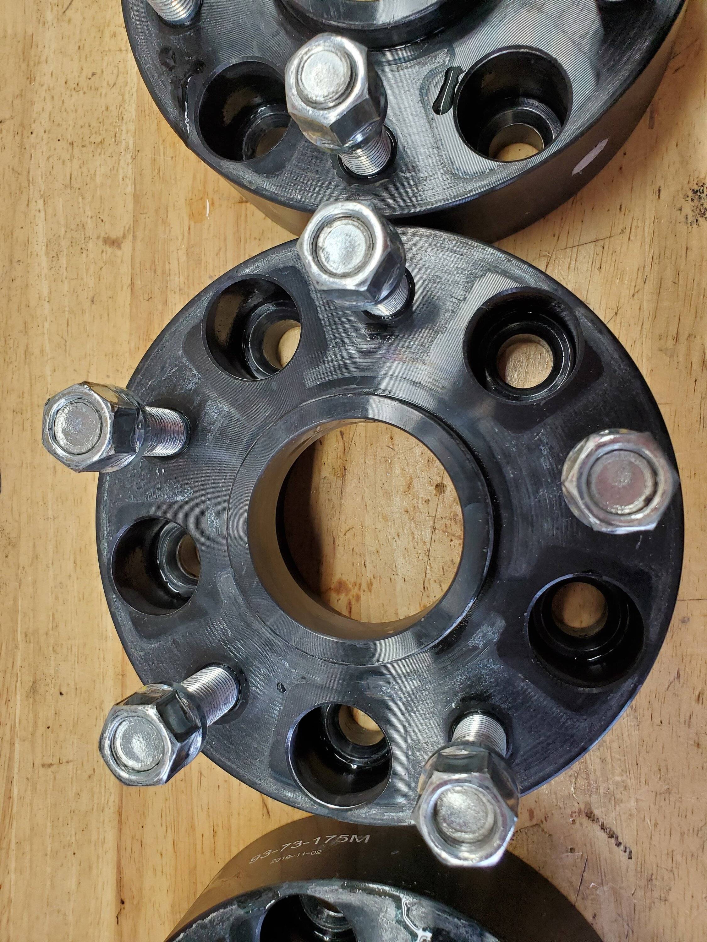 Jeep Gladiator G2 Wheel Spacers - hub centric Size 93-73-175M - $125.00 20231111_111921