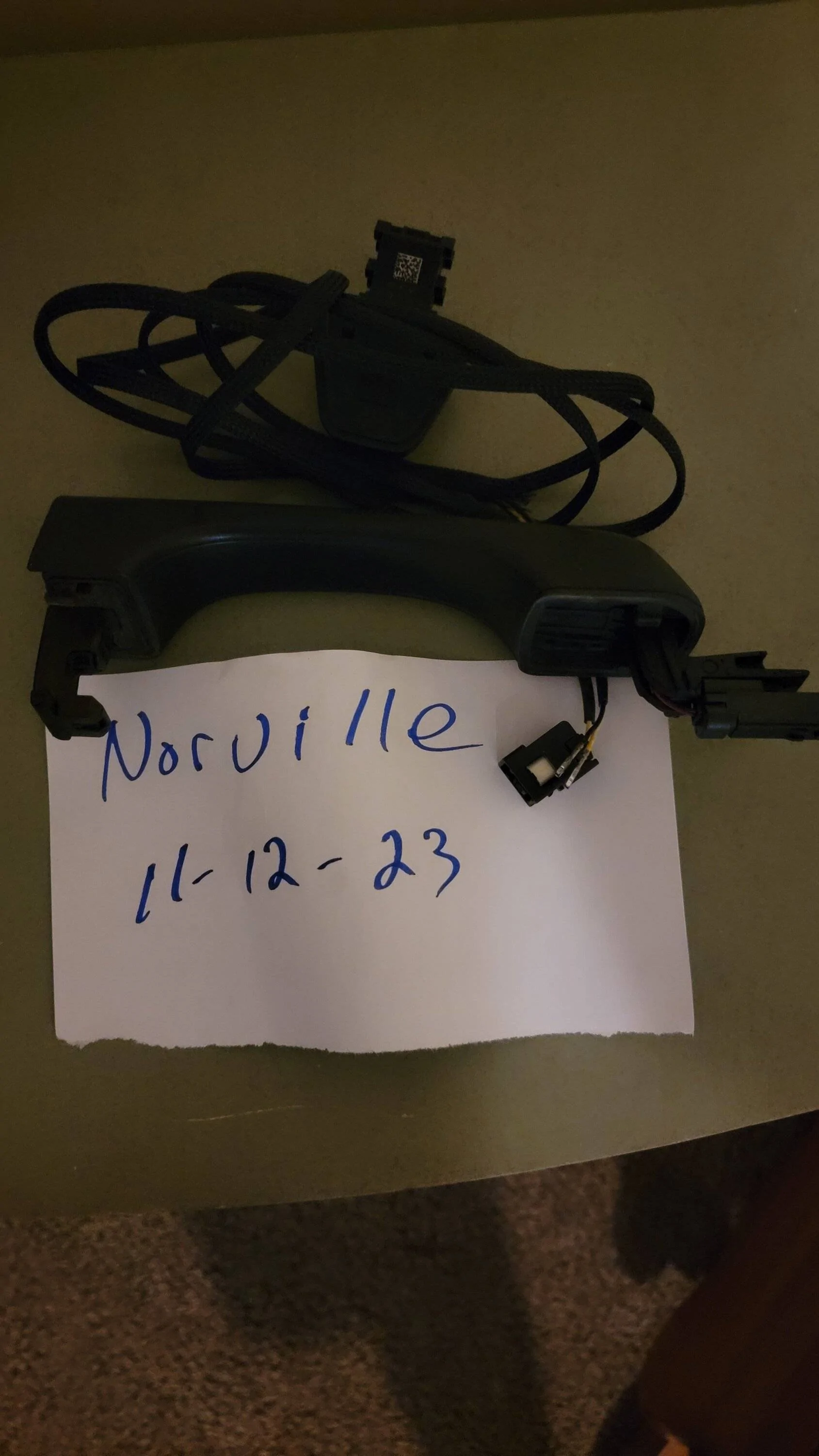 Jeep Gladiator Fs Proximity handle , wire and end cap 20231112_132528