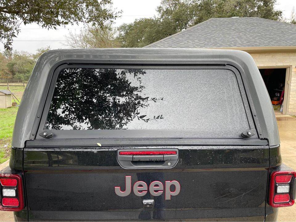 Jeep Gladiator ARE Camper Top - Sting Gray with Windoors 399441732_6638649076246281_2134361221004172757_n