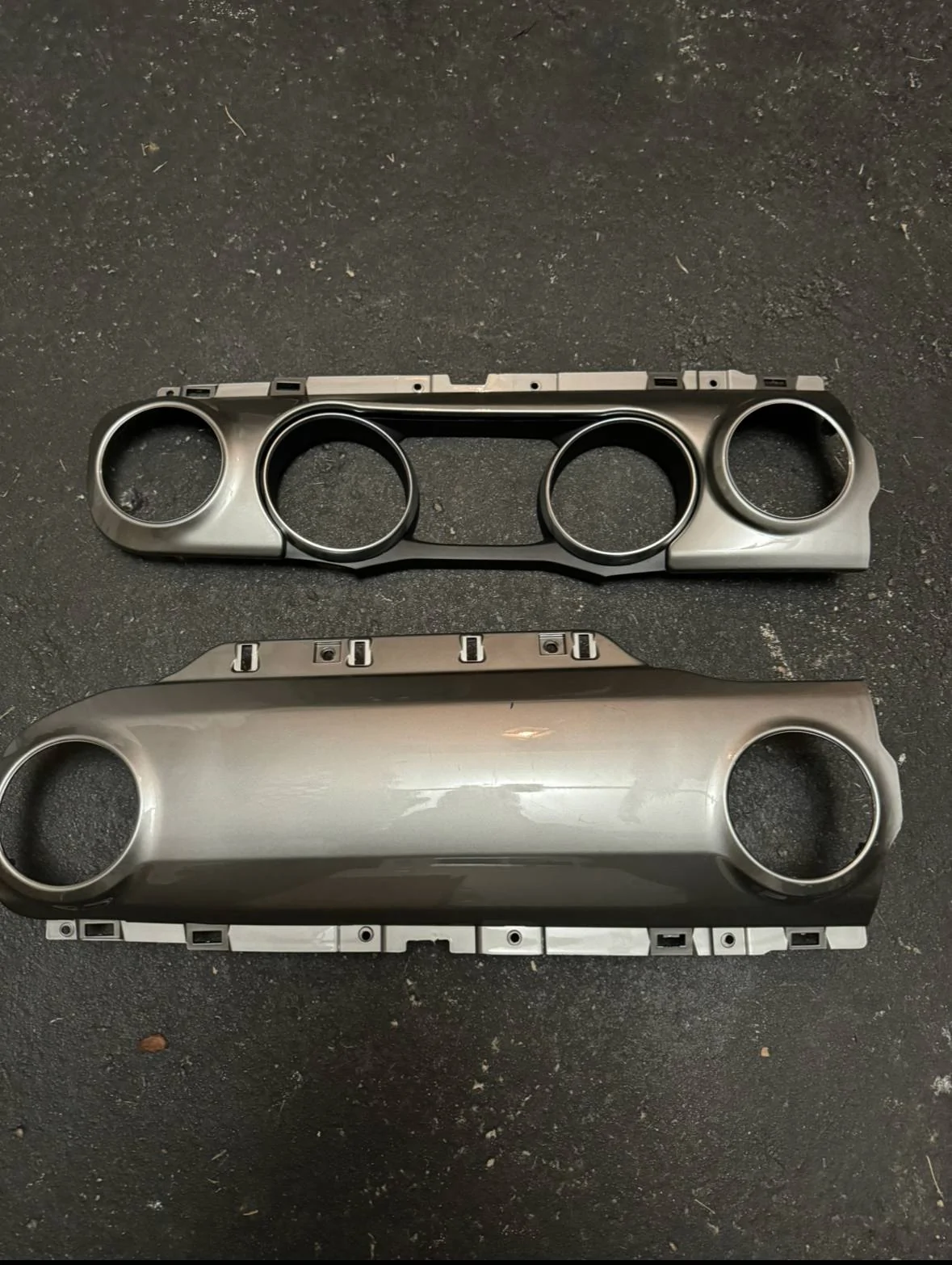 Jeep Gladiator OEM gray dash panels IMG_4049