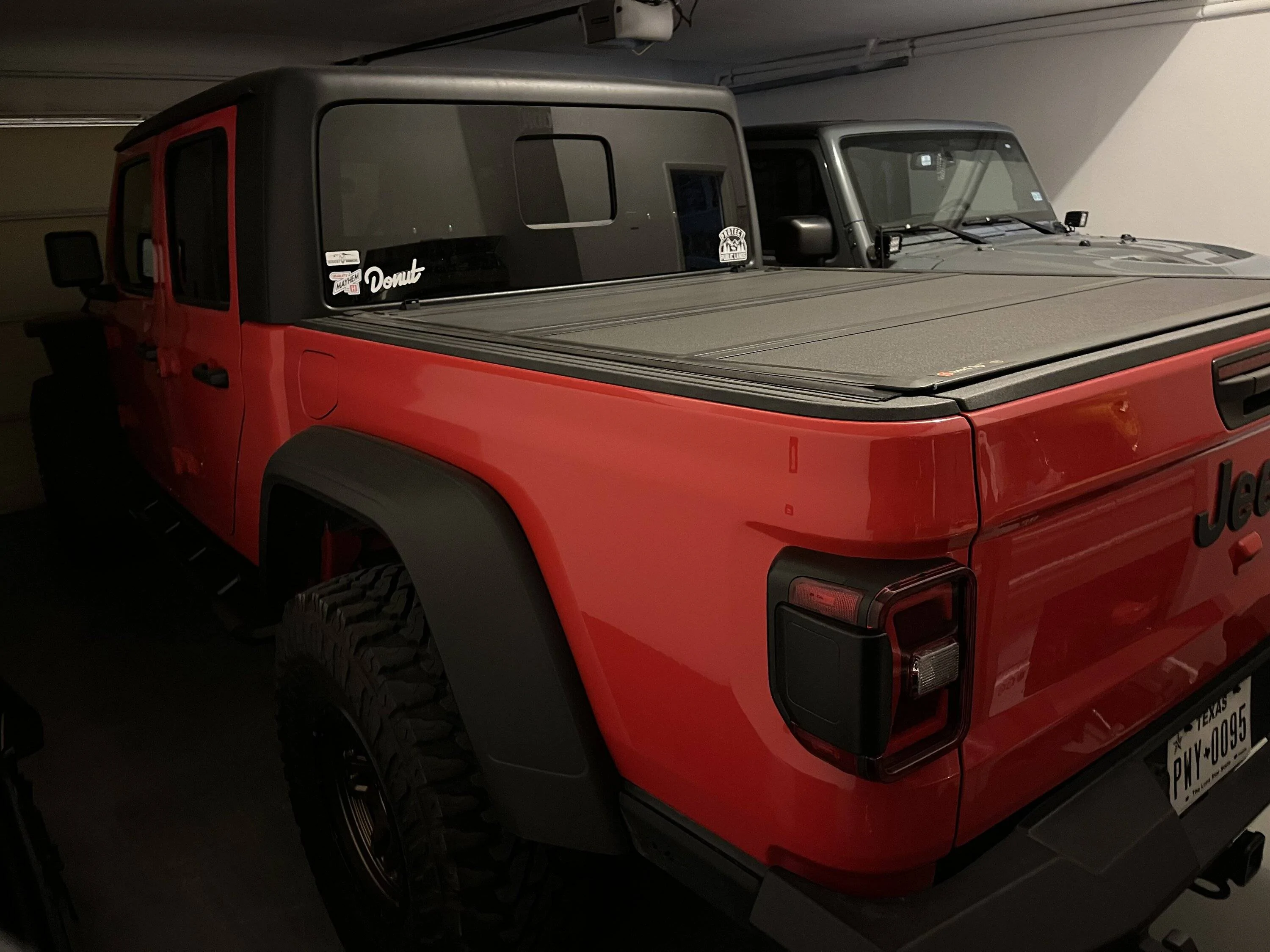 Jeep Gladiator Mopar soft rolling tonneau cover strap replacement IMG_5903