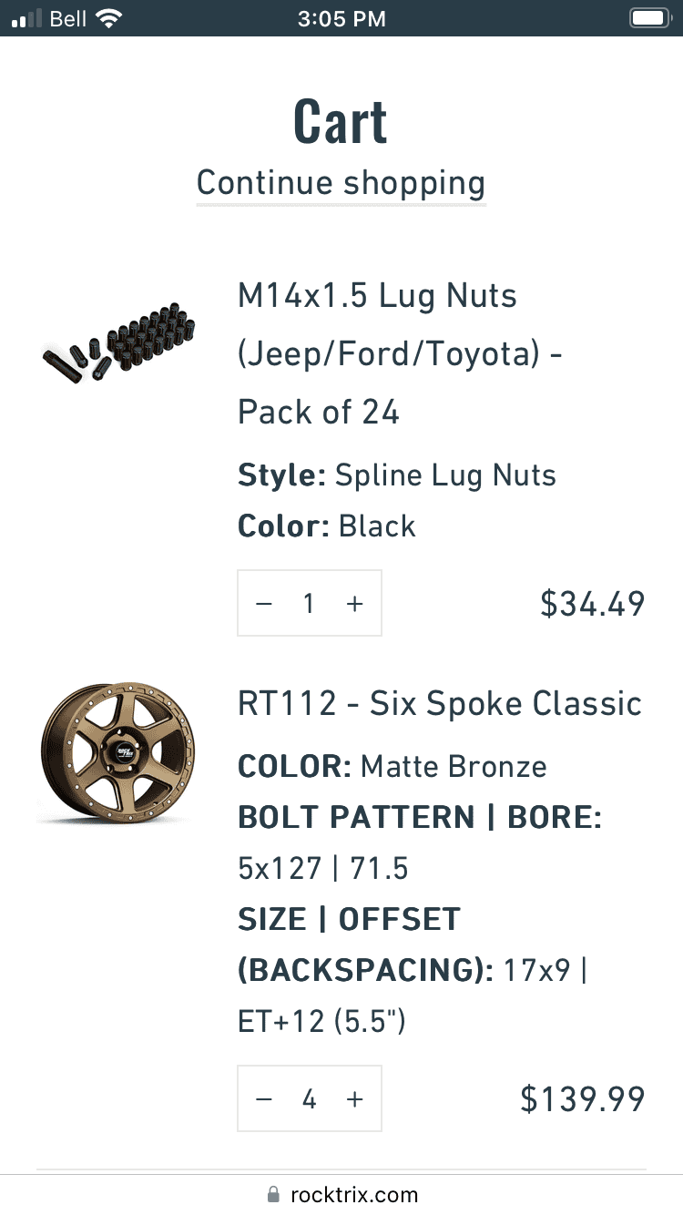 Jeep Gladiator Rocktrix RT112 wheel in a -12 or +12 offset? IMG_2435