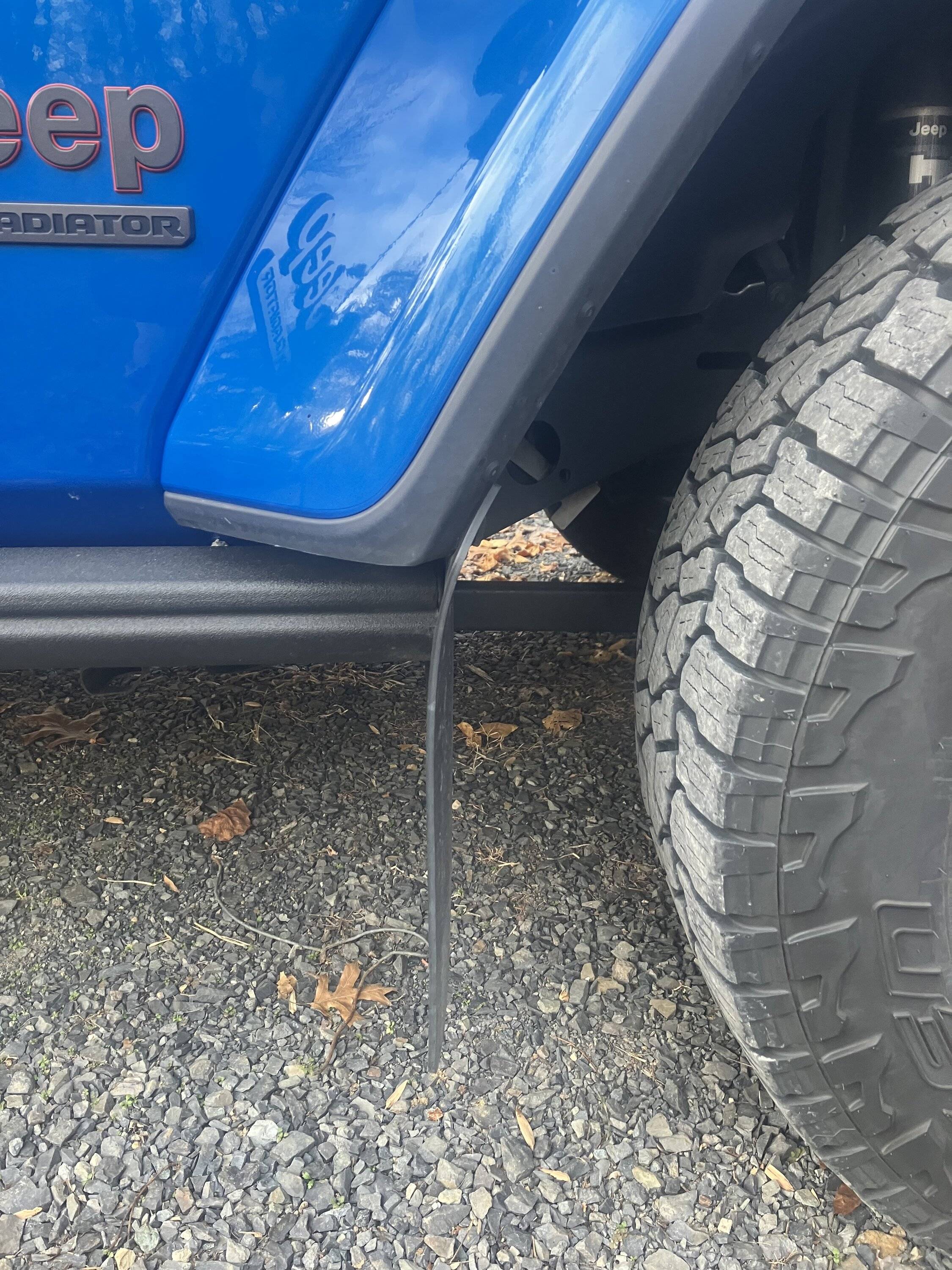 Jeep Gladiator Mud flaps, again IMG_2171