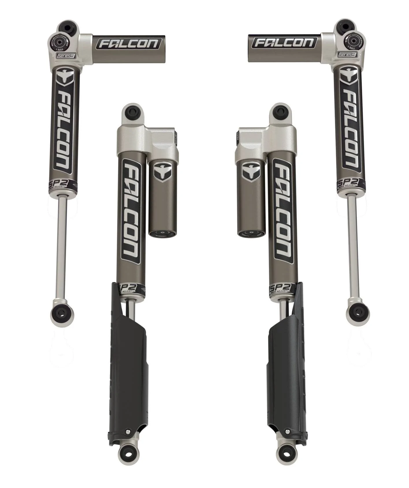 Jeep Gladiator Falcon 3.1 Shocks 25% off while supplies last!! Teraflex-14-02-31-400-200-Falcon-SP2-3.1-Piggyback-Shocks-Gladiator-JT