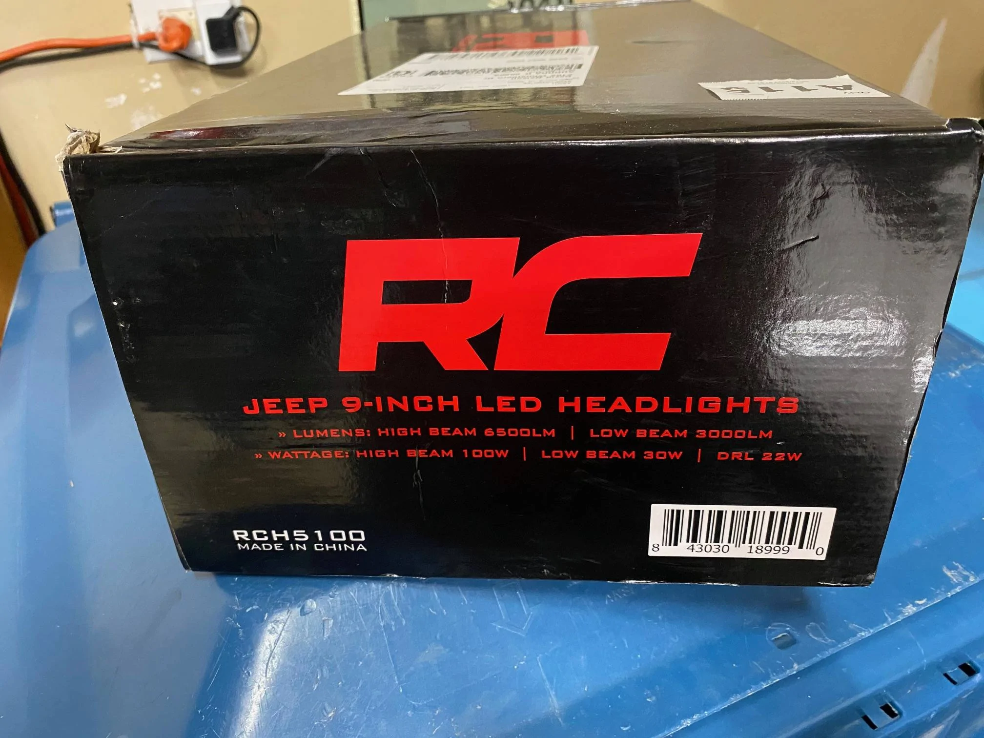 Jeep Gladiator Brand new Rough Country RCH5100 9” LED Headlights Jeep Headlights new 2