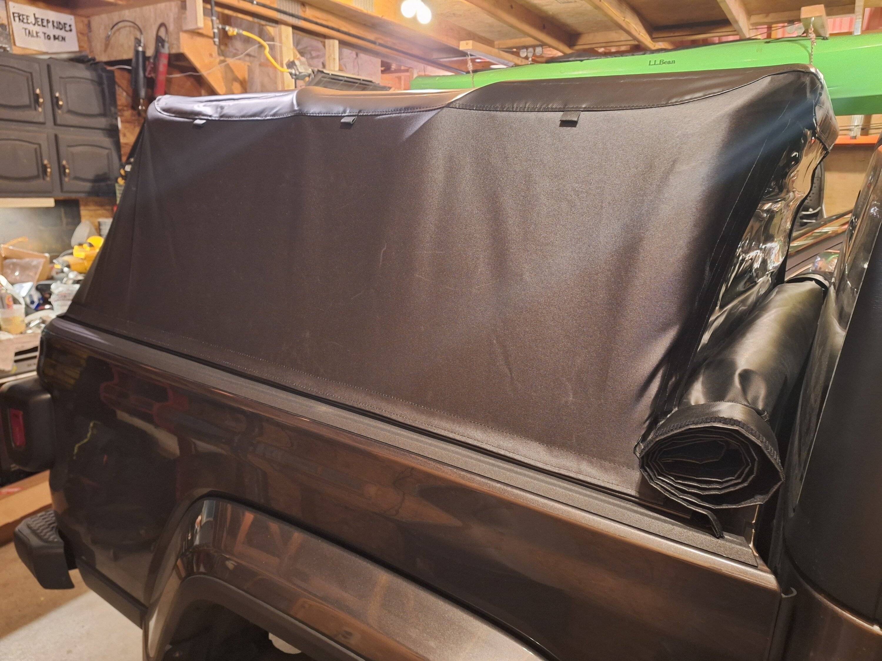 Jeep Gladiator My Experience with The Fas-Top Traveler (combination tonneau and topper) 20231115_213158