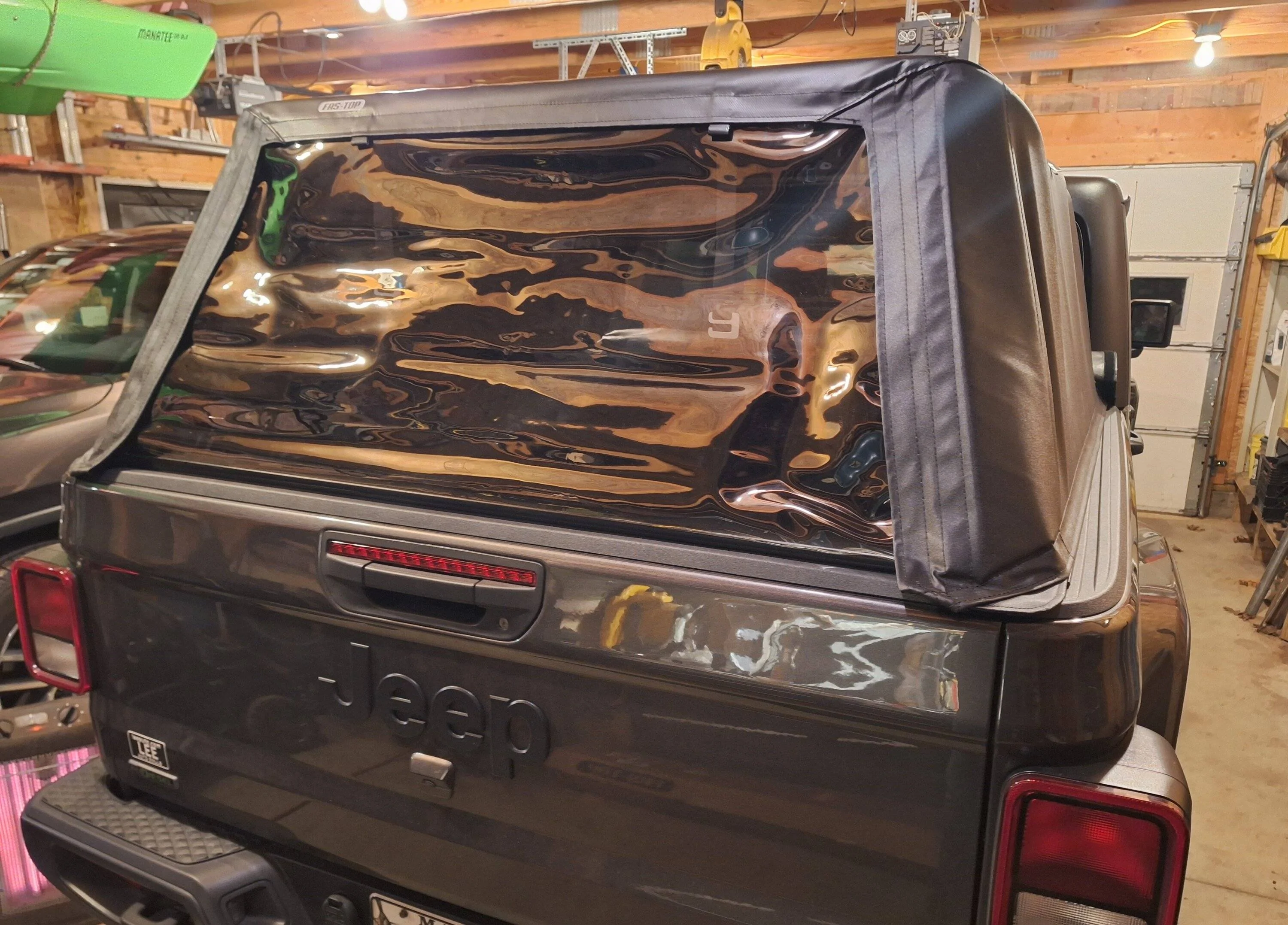 Jeep Gladiator My Experience with The Fas-Top Traveler (combination tonneau and topper) 20231115_213214