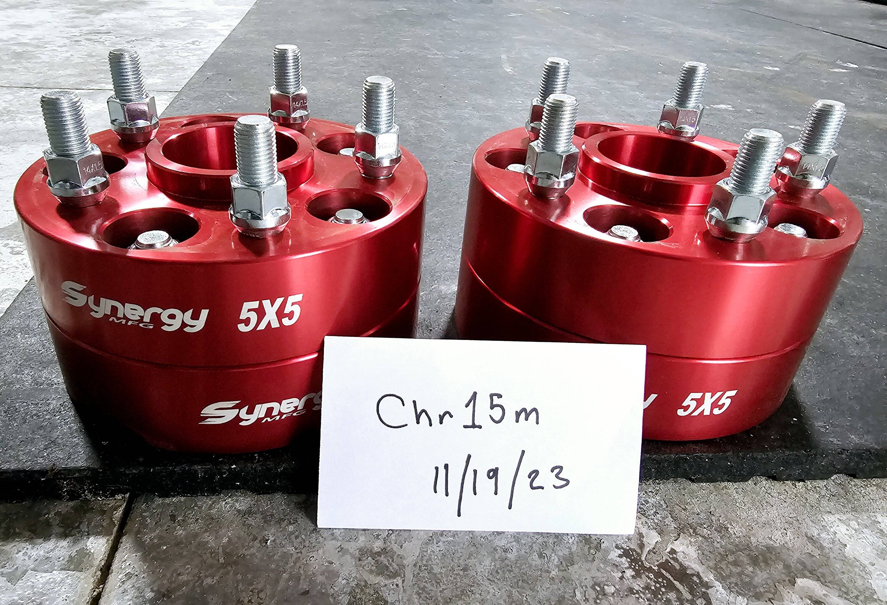 Jeep Gladiator Synergy 1.75" Wheel Spacers 20231119_094952