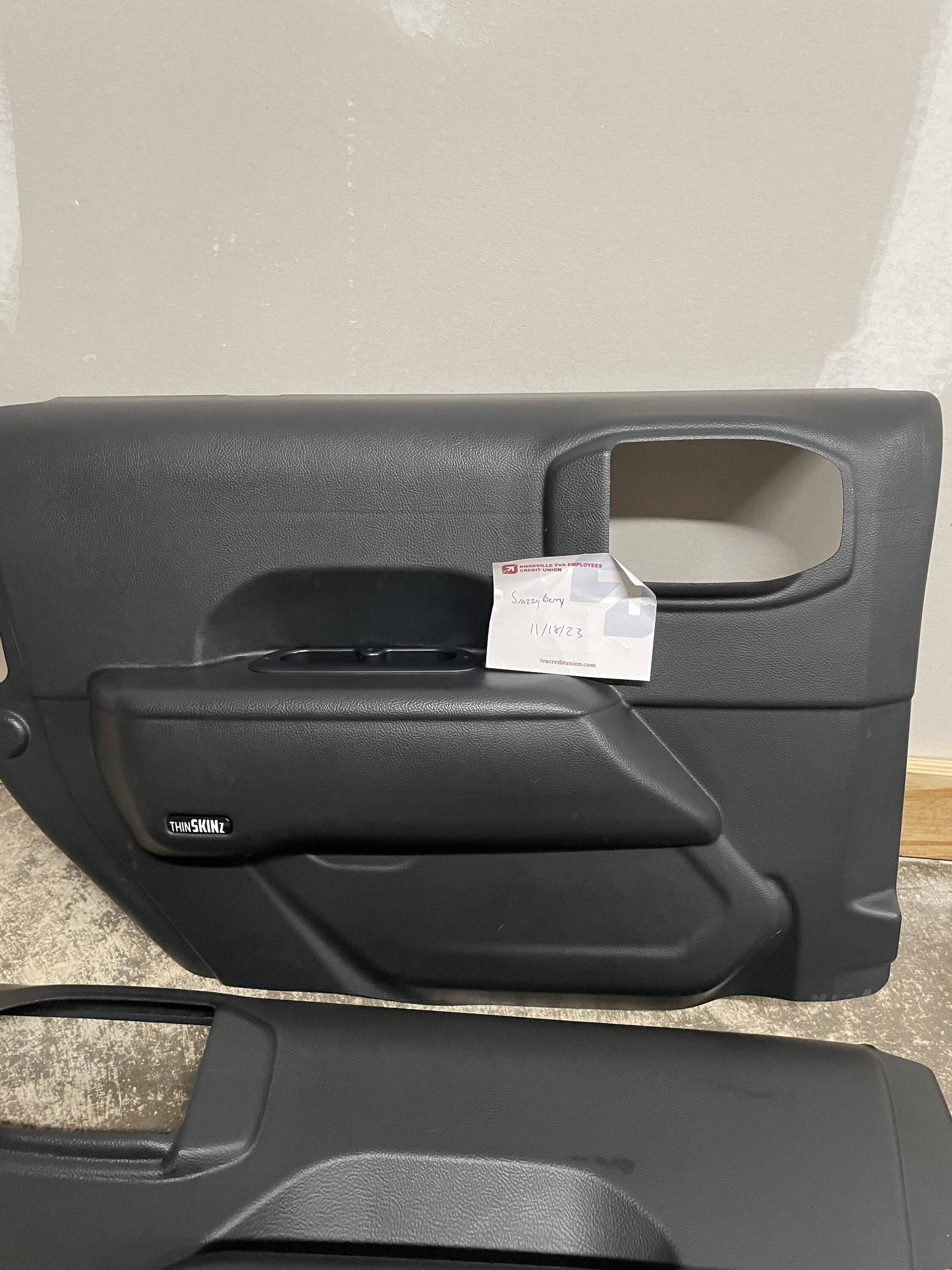 Jeep Gladiator ThinSkins Door Panel Cover IMG_4530